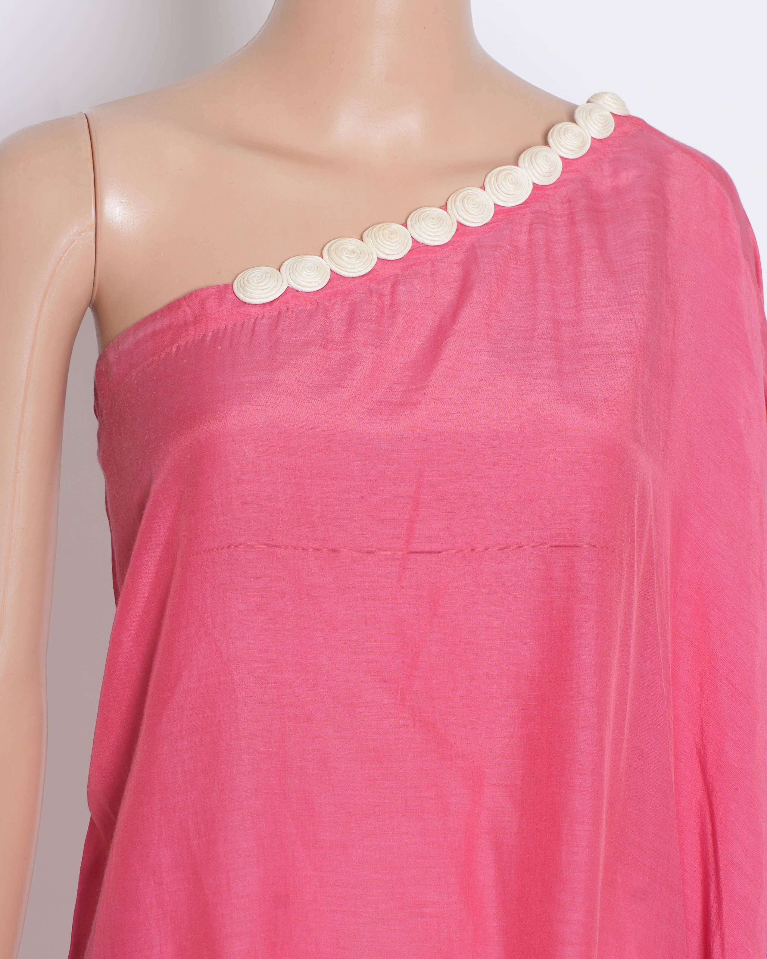 Nupur Kanoi single-shoulder dress in pink