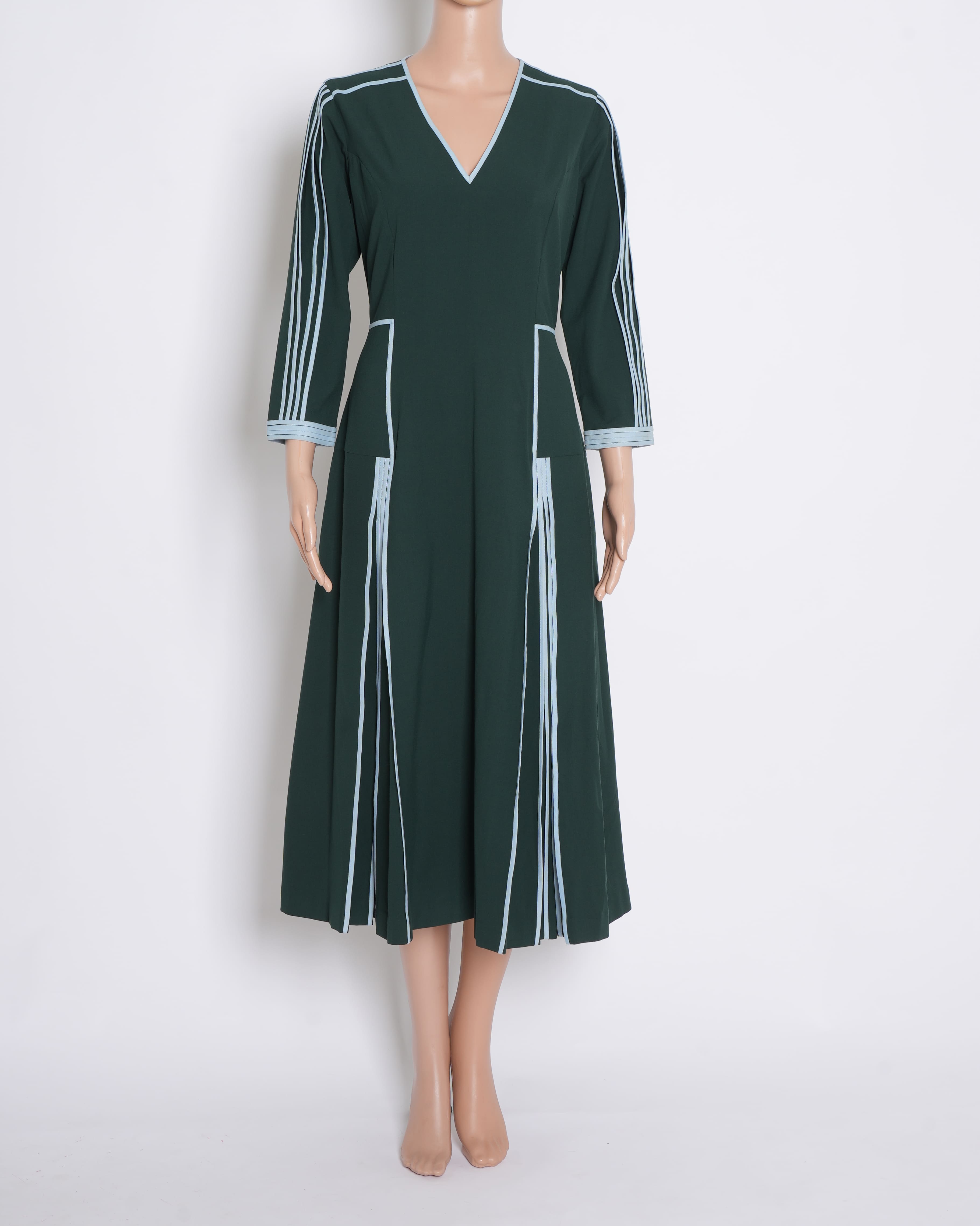 New Bodice v neck a line dress