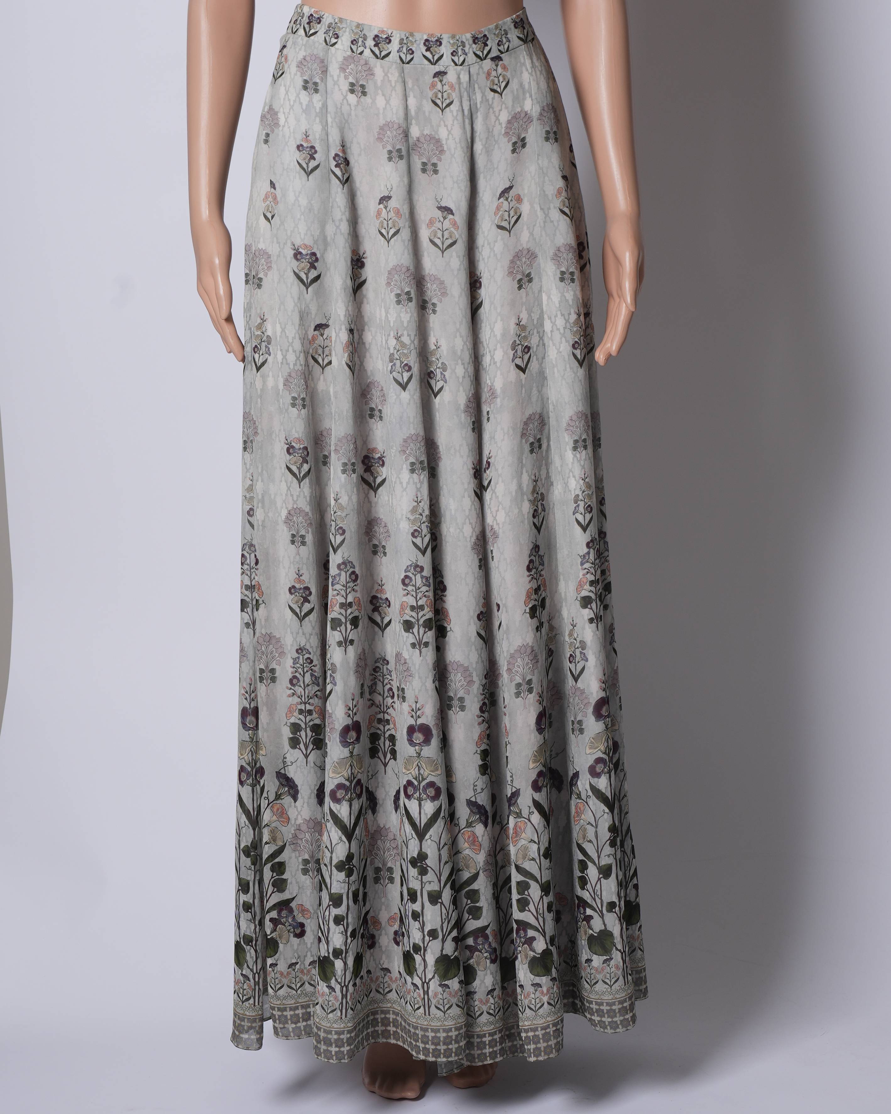 Anita Dongre Flared Pants In Floral Print