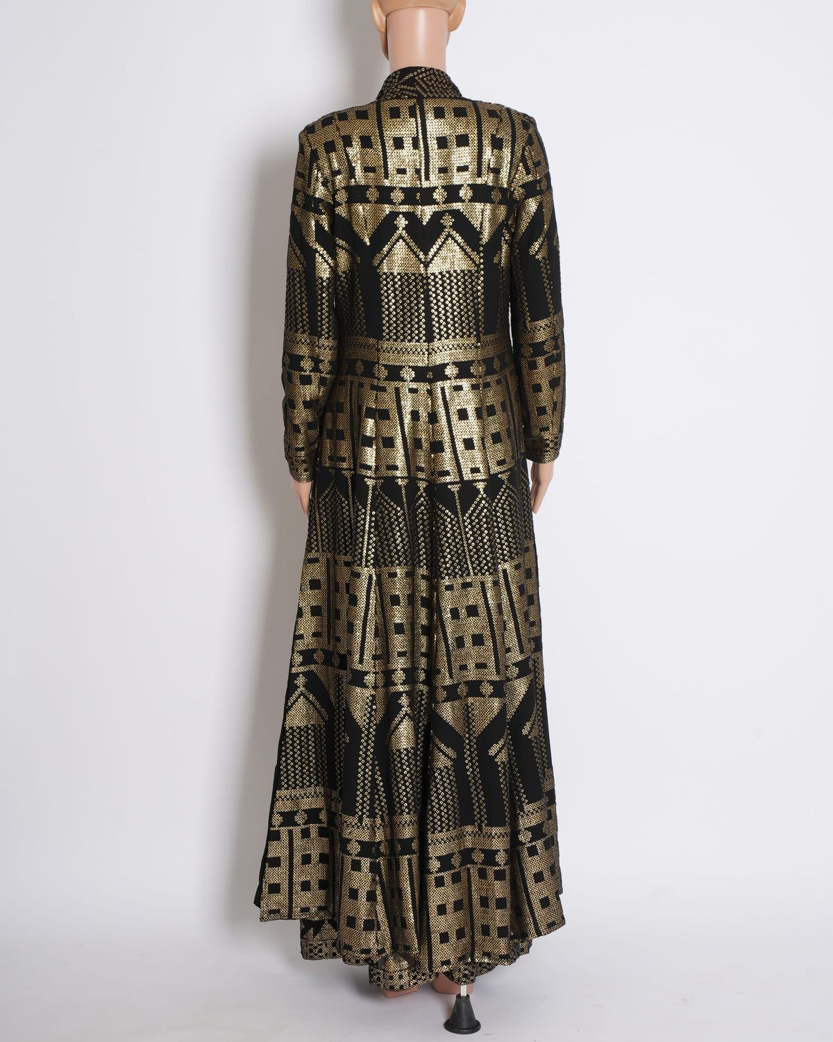 Manish Malhotra Black & Golden Co-ord with Jacket
