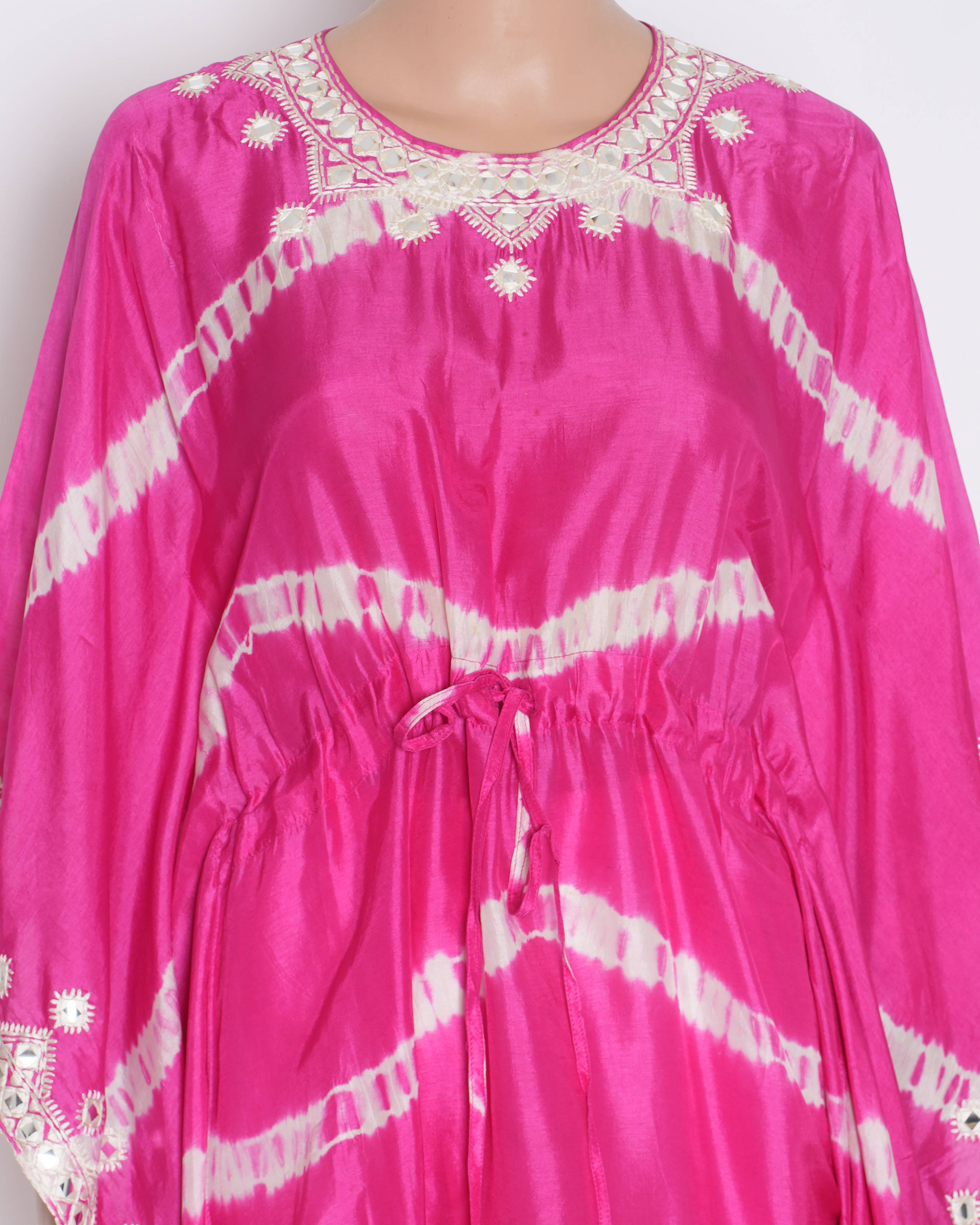 Aarya by Nupur & Neeti tie dye embroidery ( set of 2 )