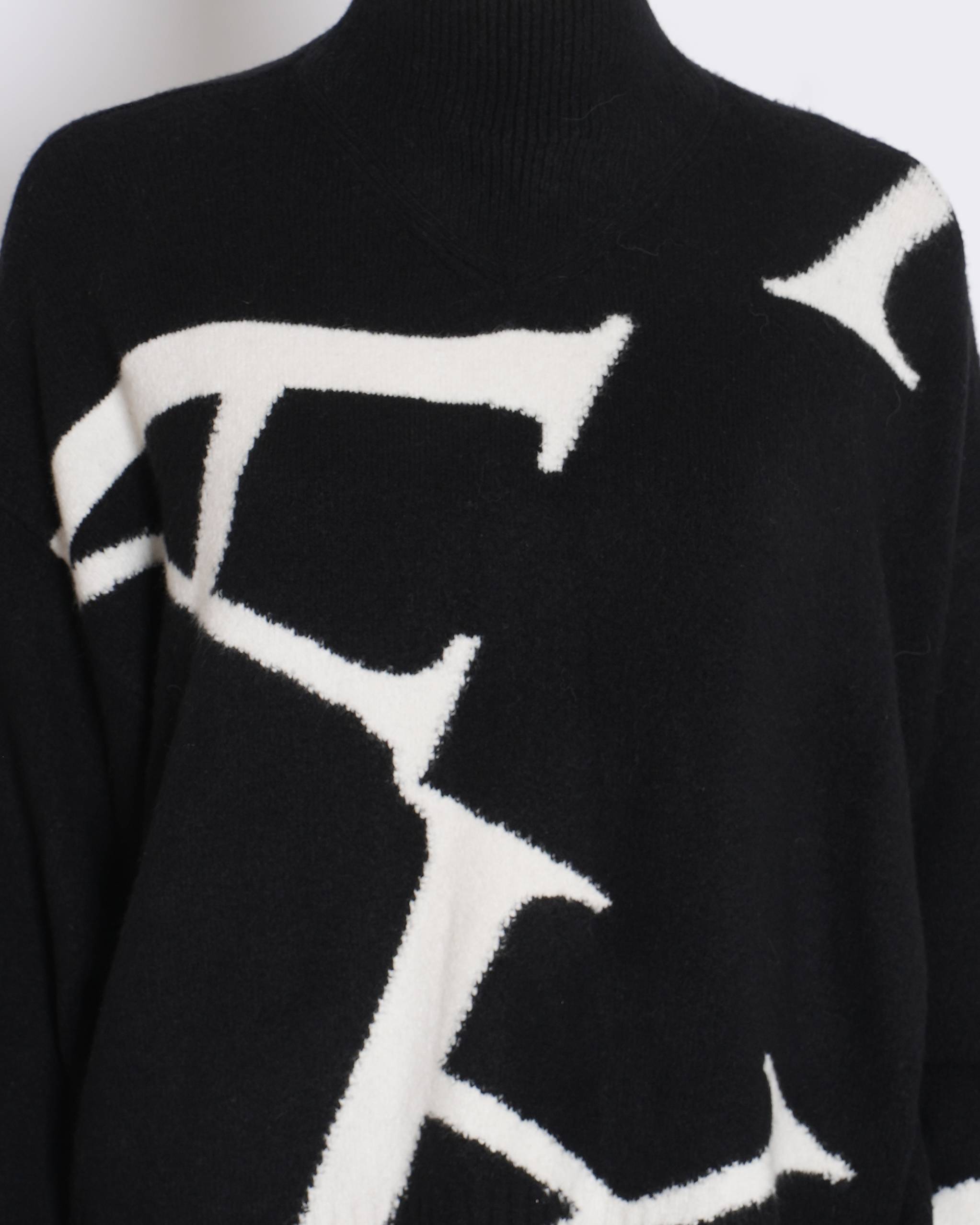 All Saints 
A Star Jumper with Drop-Shoulder Sleeves