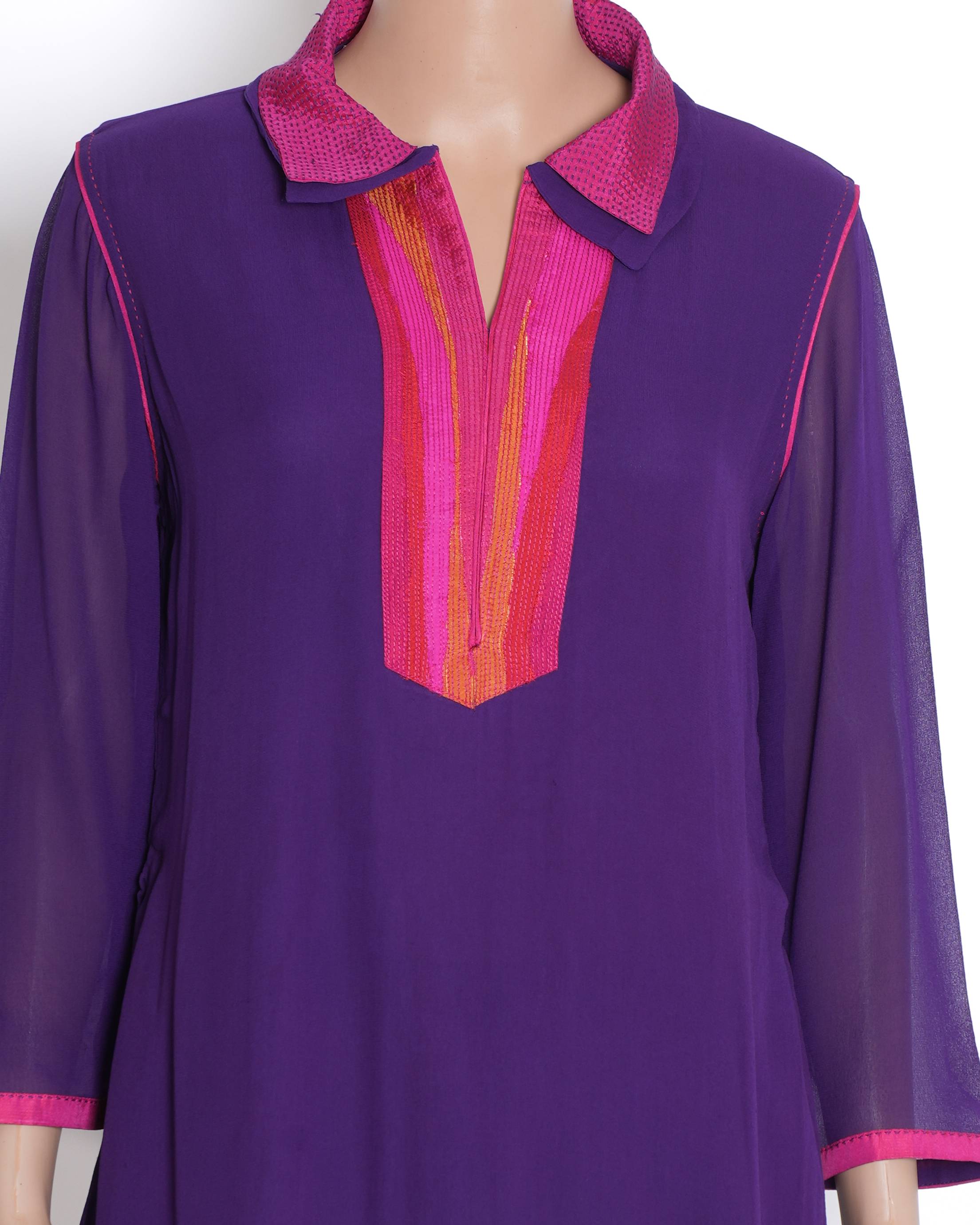 Divyam Mehta Purple Kurta