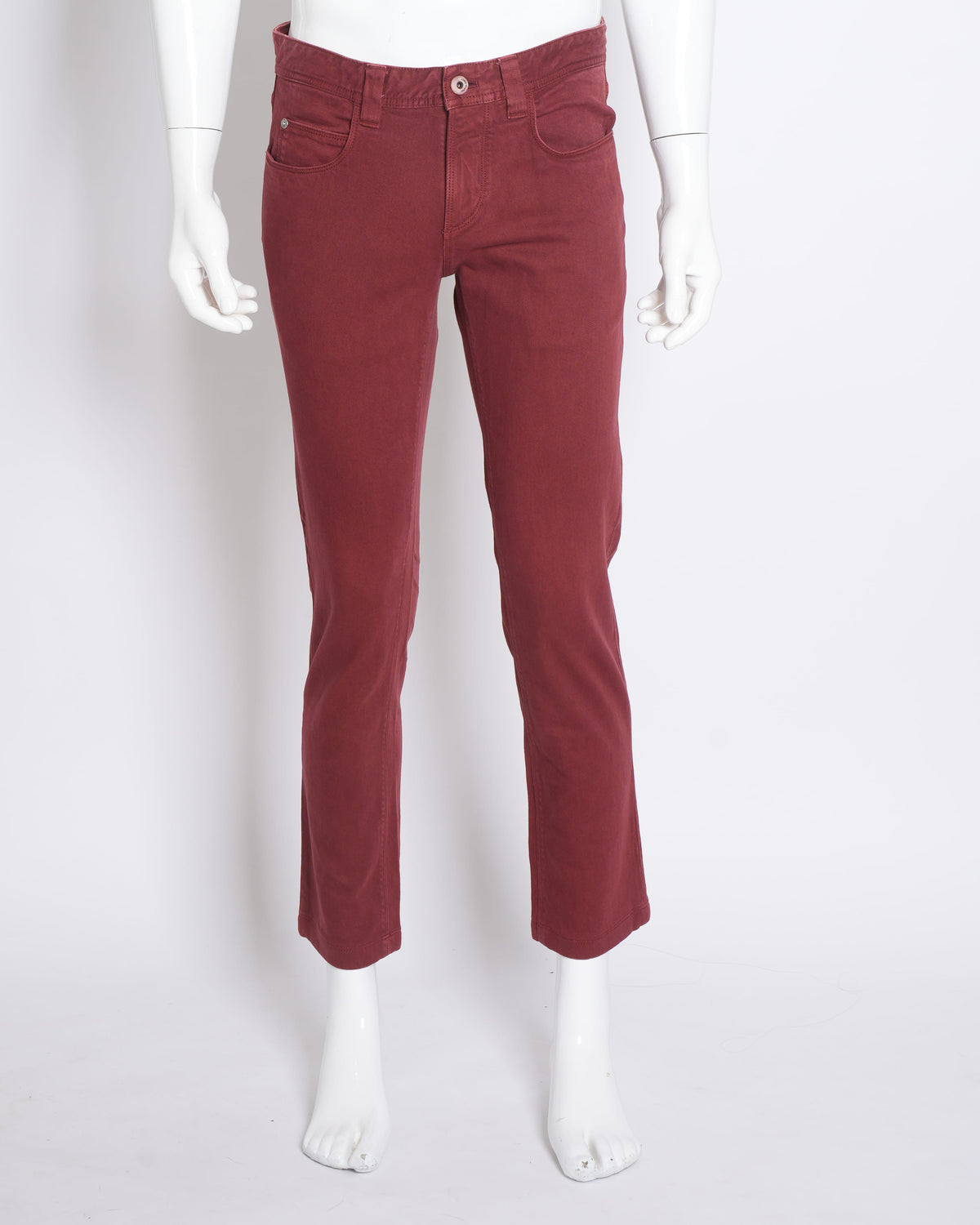 Loro Piana Men's Pants In Maroon