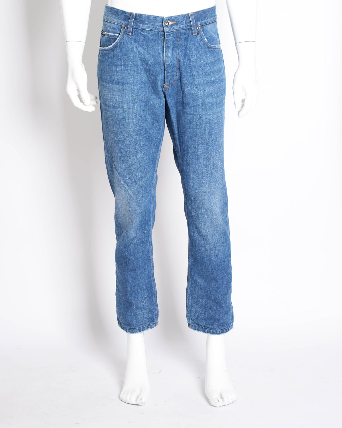 Dolce & Gabbana Men's Skinny Jeans In Blue