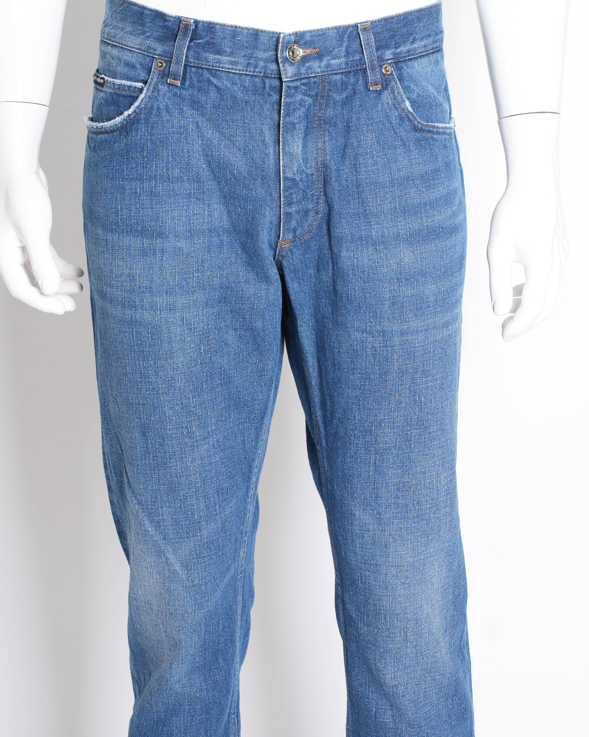 Dolce & Gabbana Men's Skinny Jeans In Blue