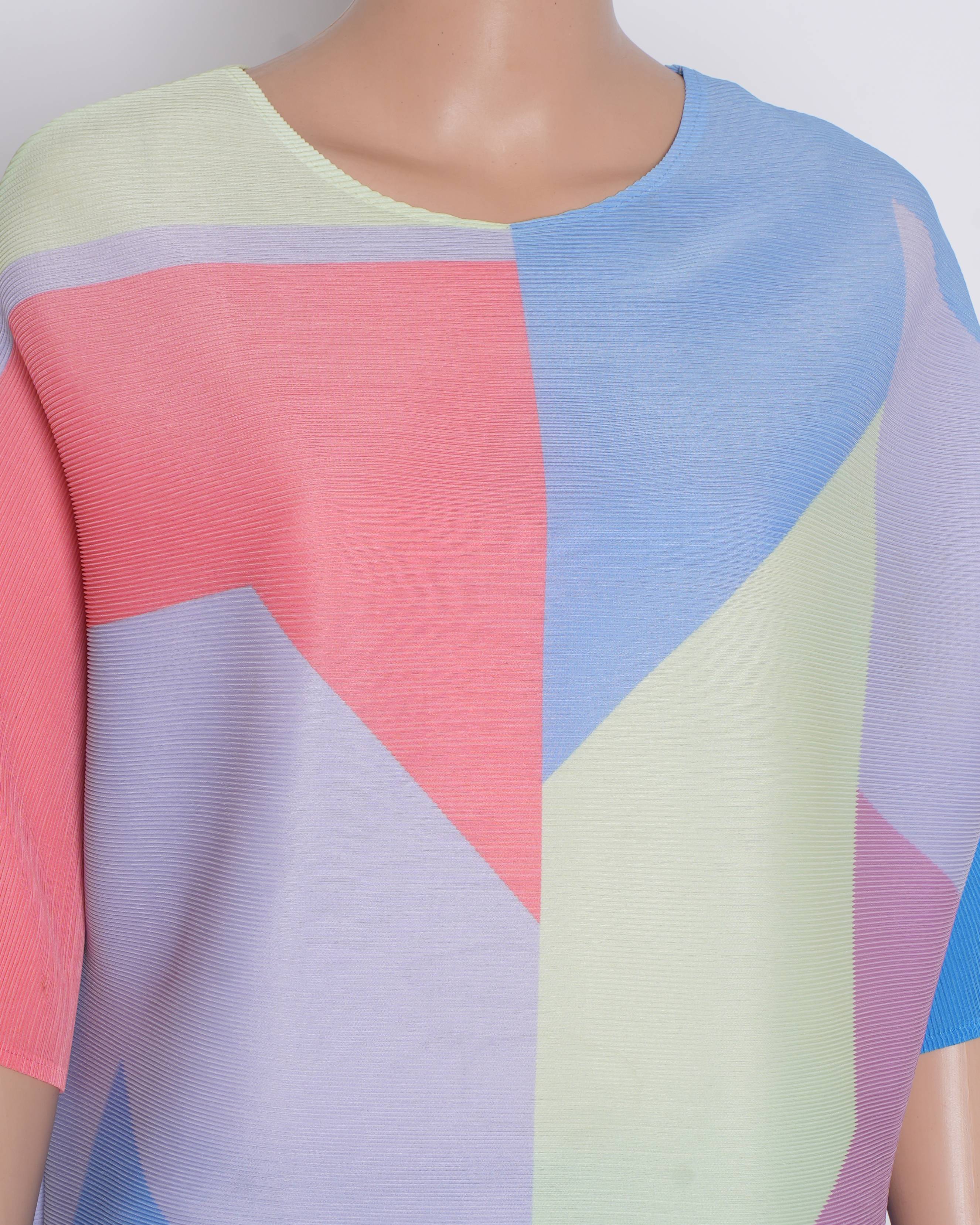 Scarlet Sage multi color top