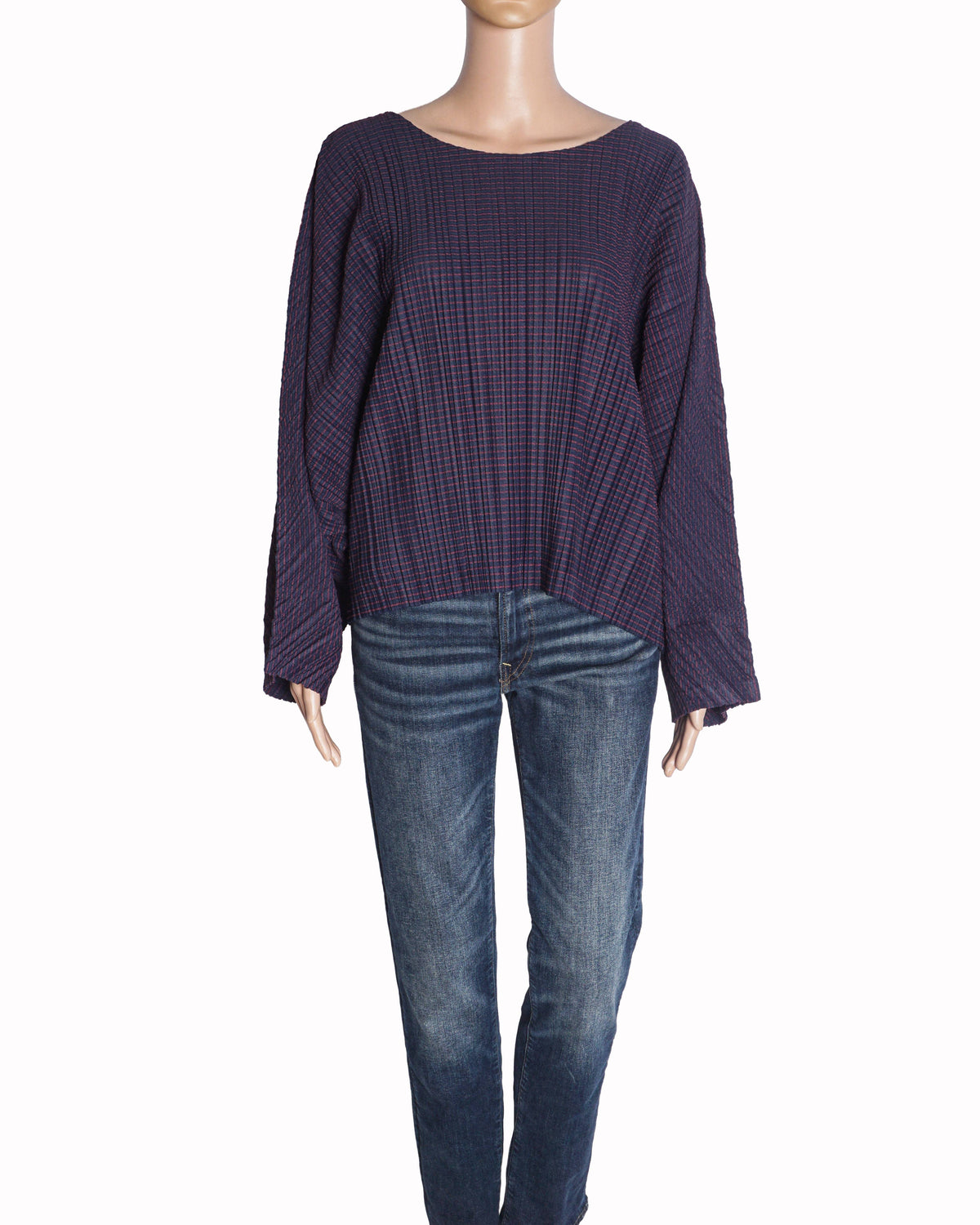 Pleats Please By Issey Miyake Pleated Top