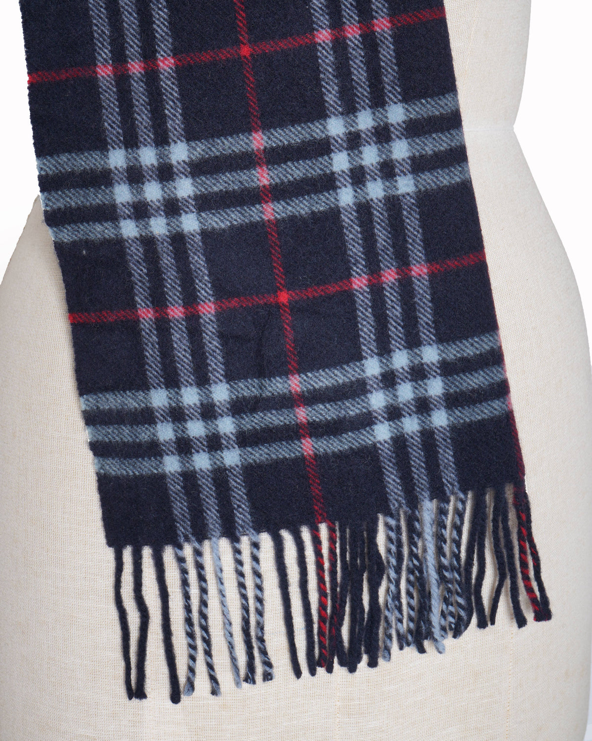 Burberry wool Scarf in blue