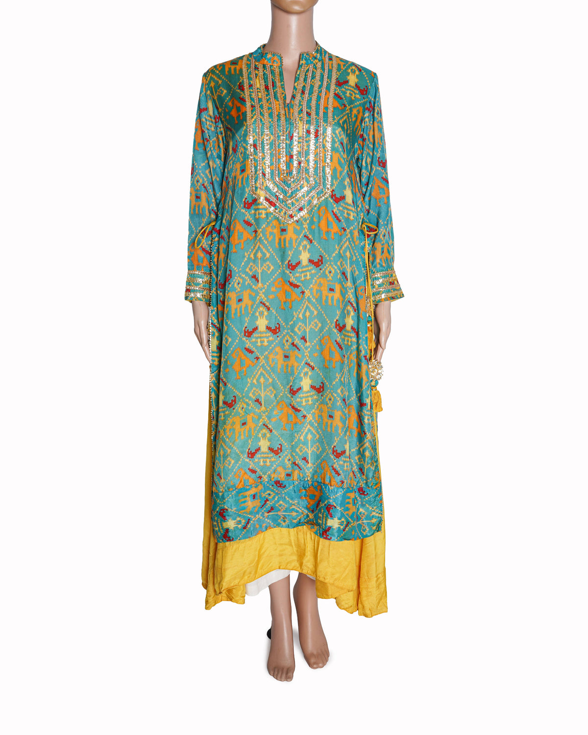 Anita Mody Printed & Embroidered Kurta