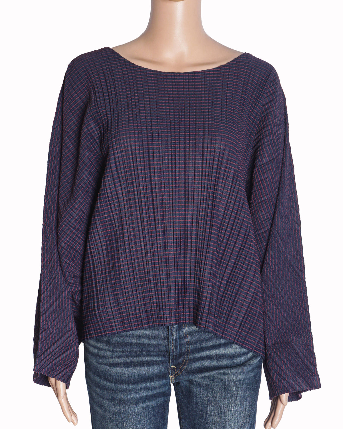 Pleats Please By Issey Miyake Pleated Top