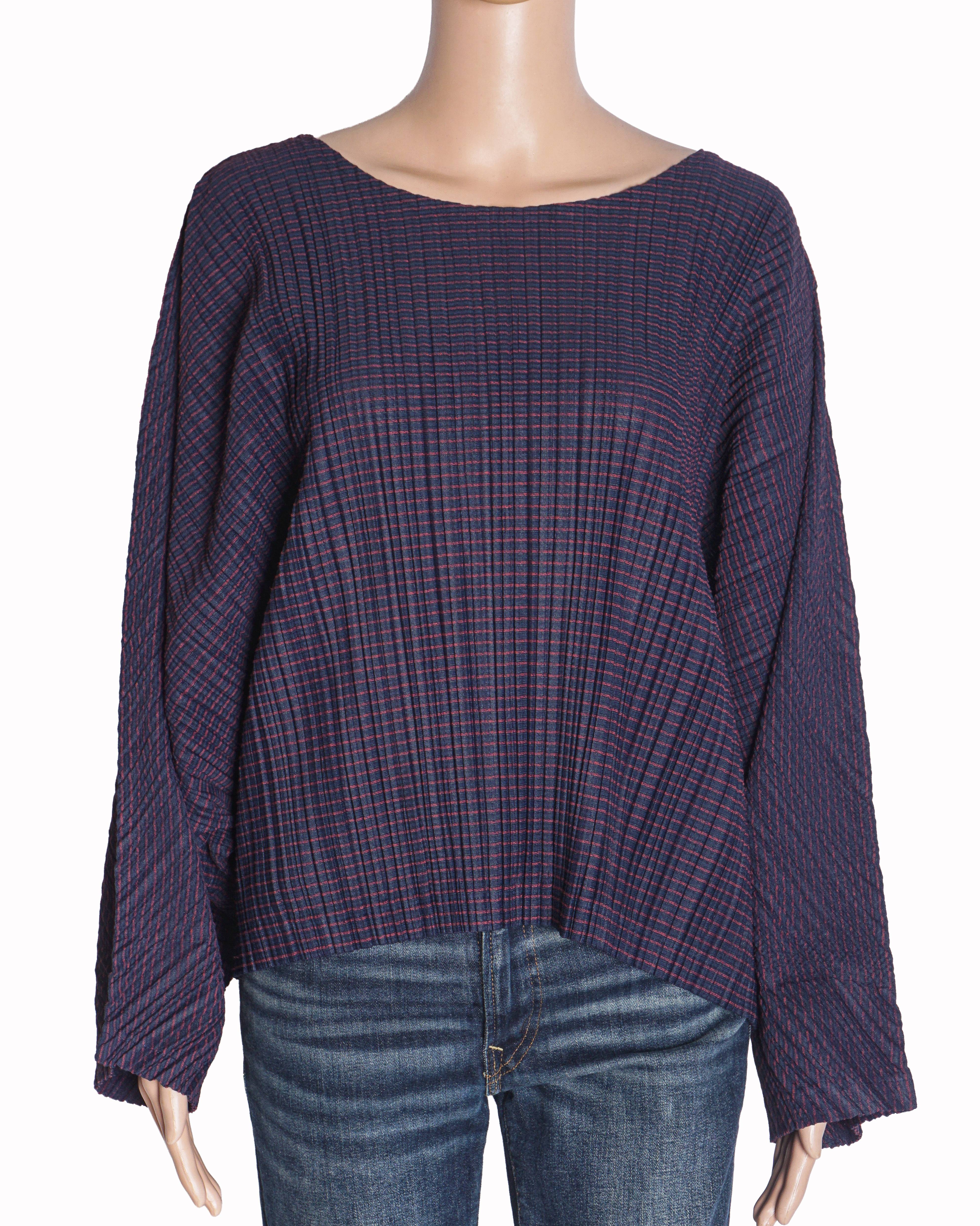 Pleats Please By Issey Miyake Pleated Top