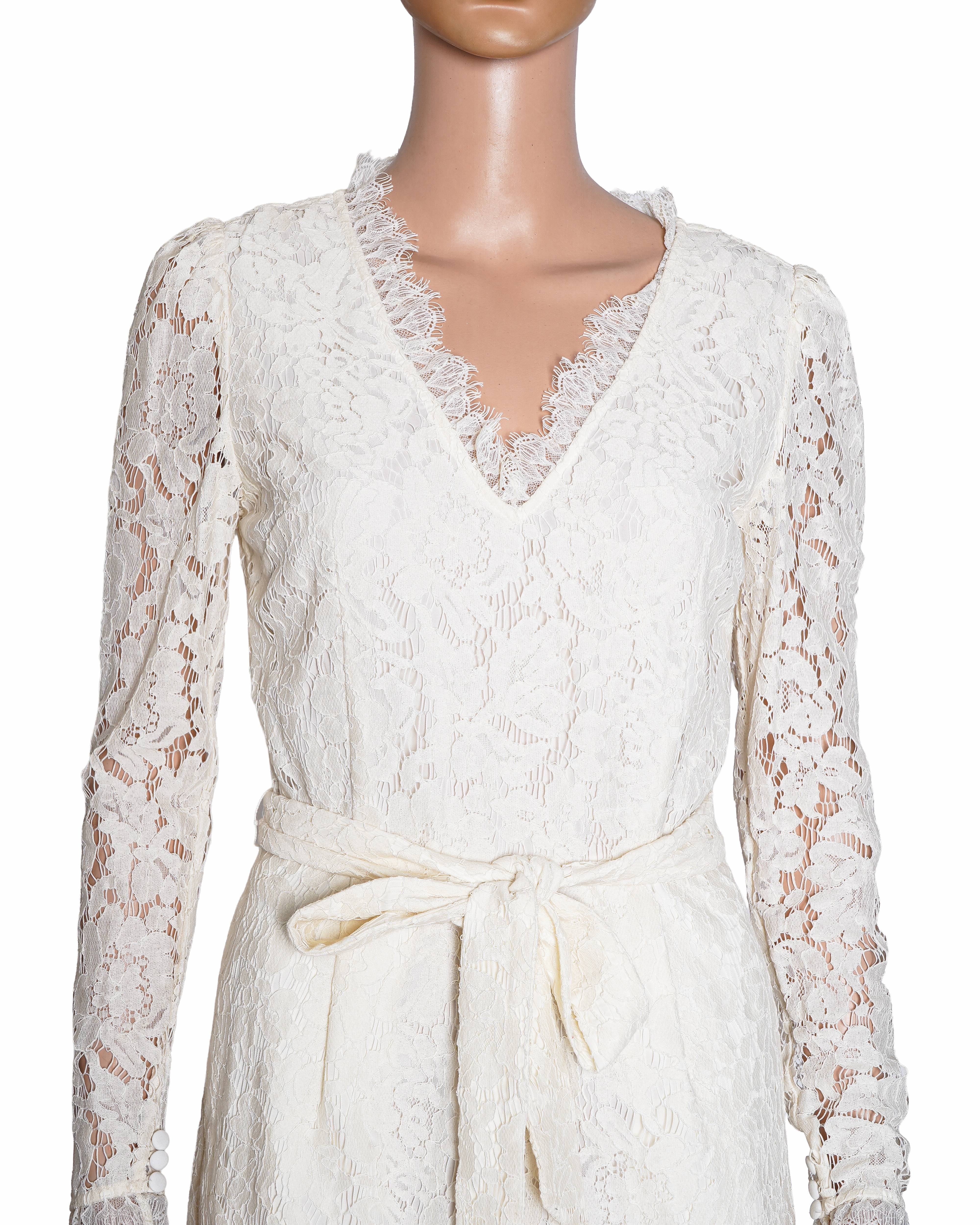 Temperley London V-Neck Lace Romper