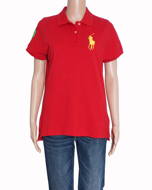 Ralph Lauren red polo t-shirt