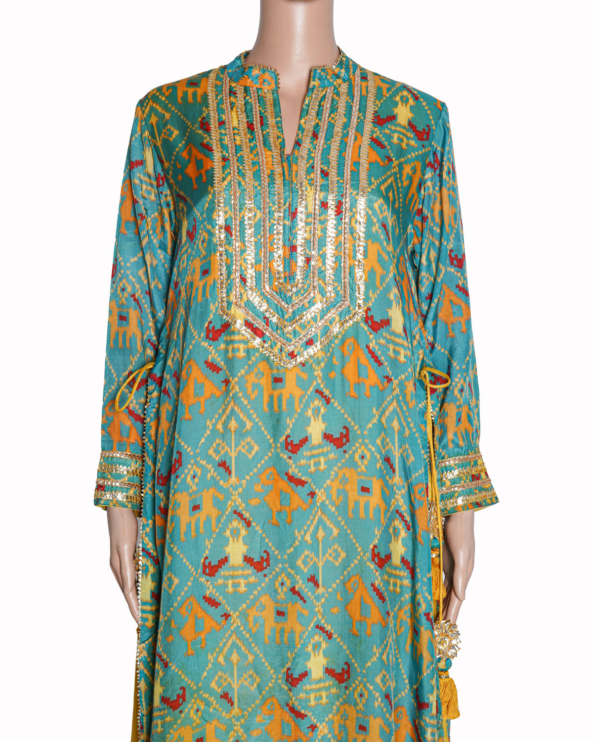 Anita Mody Printed & Embroidered Kurta