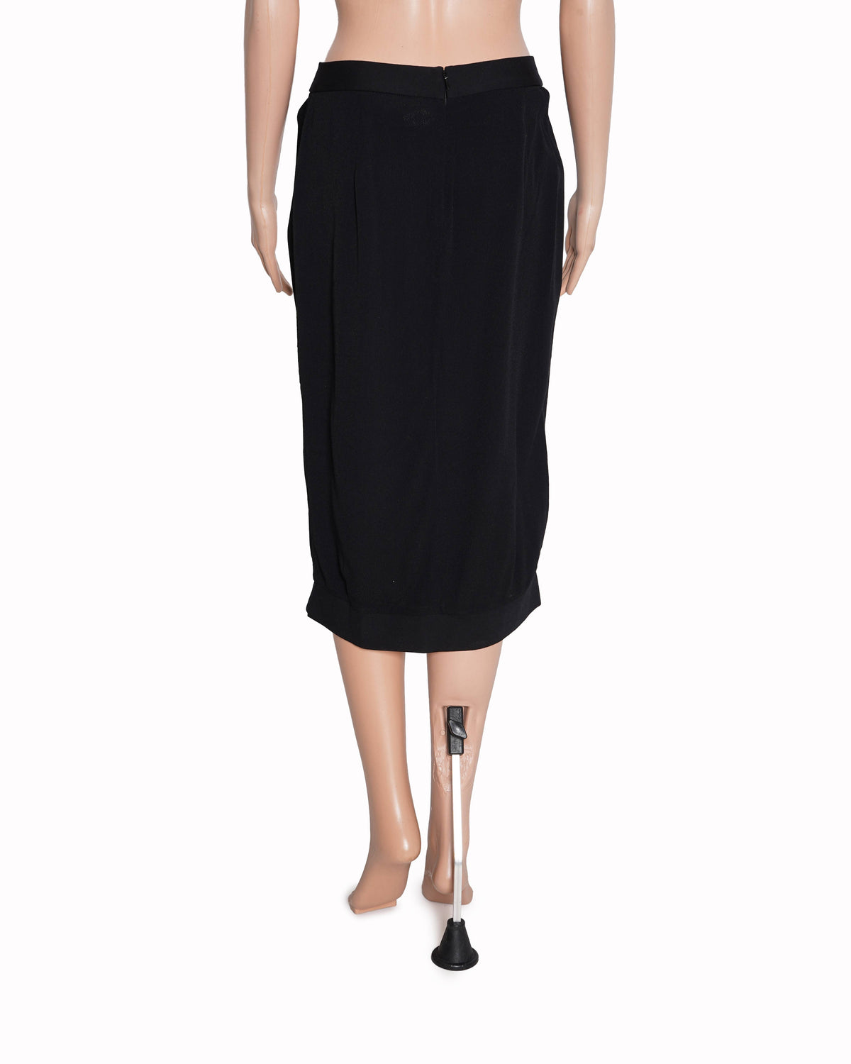 DKNY Black Midi Pencil Skirt