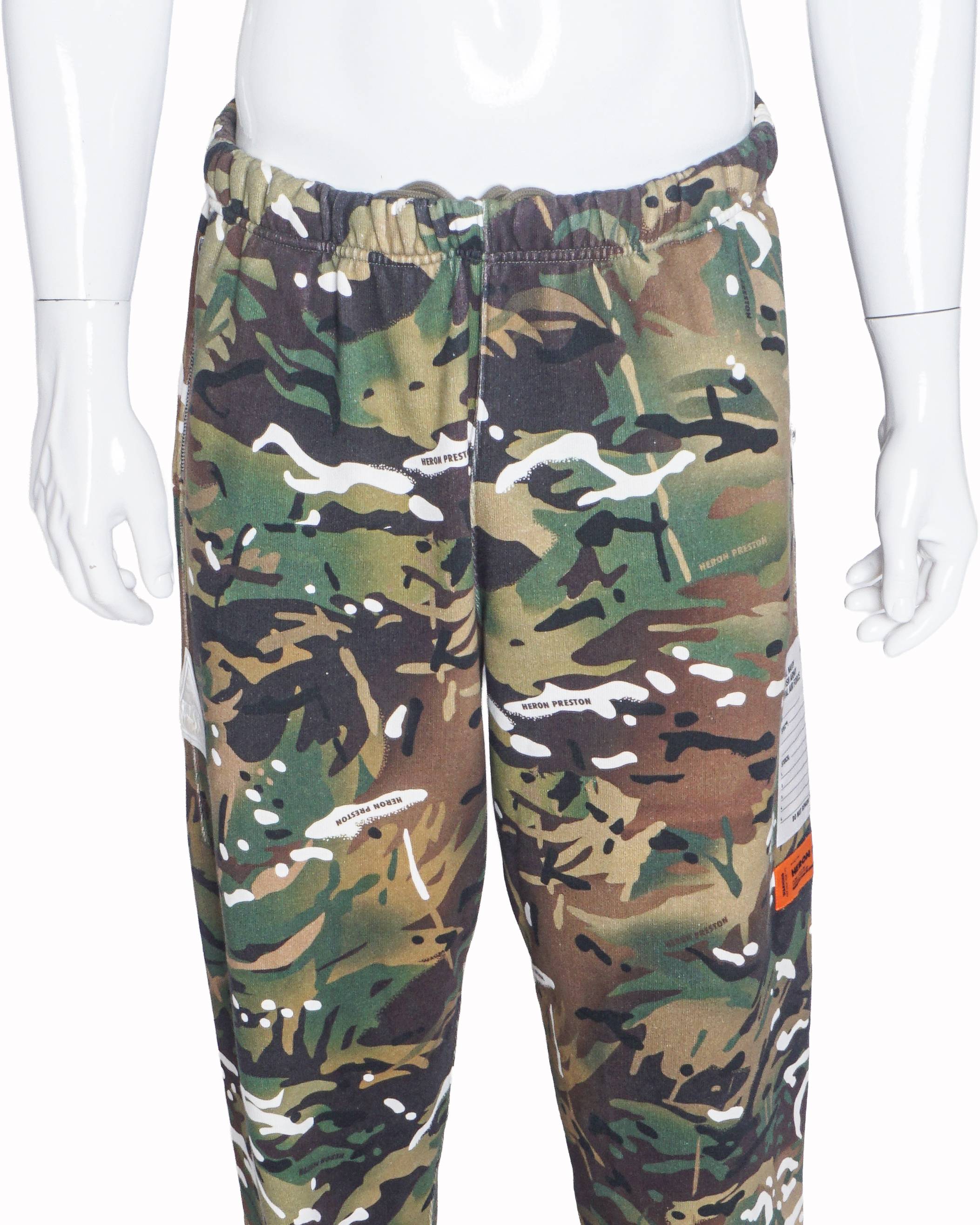 Heron Preston HP x Ministry Of Defence Camo Sweatpants