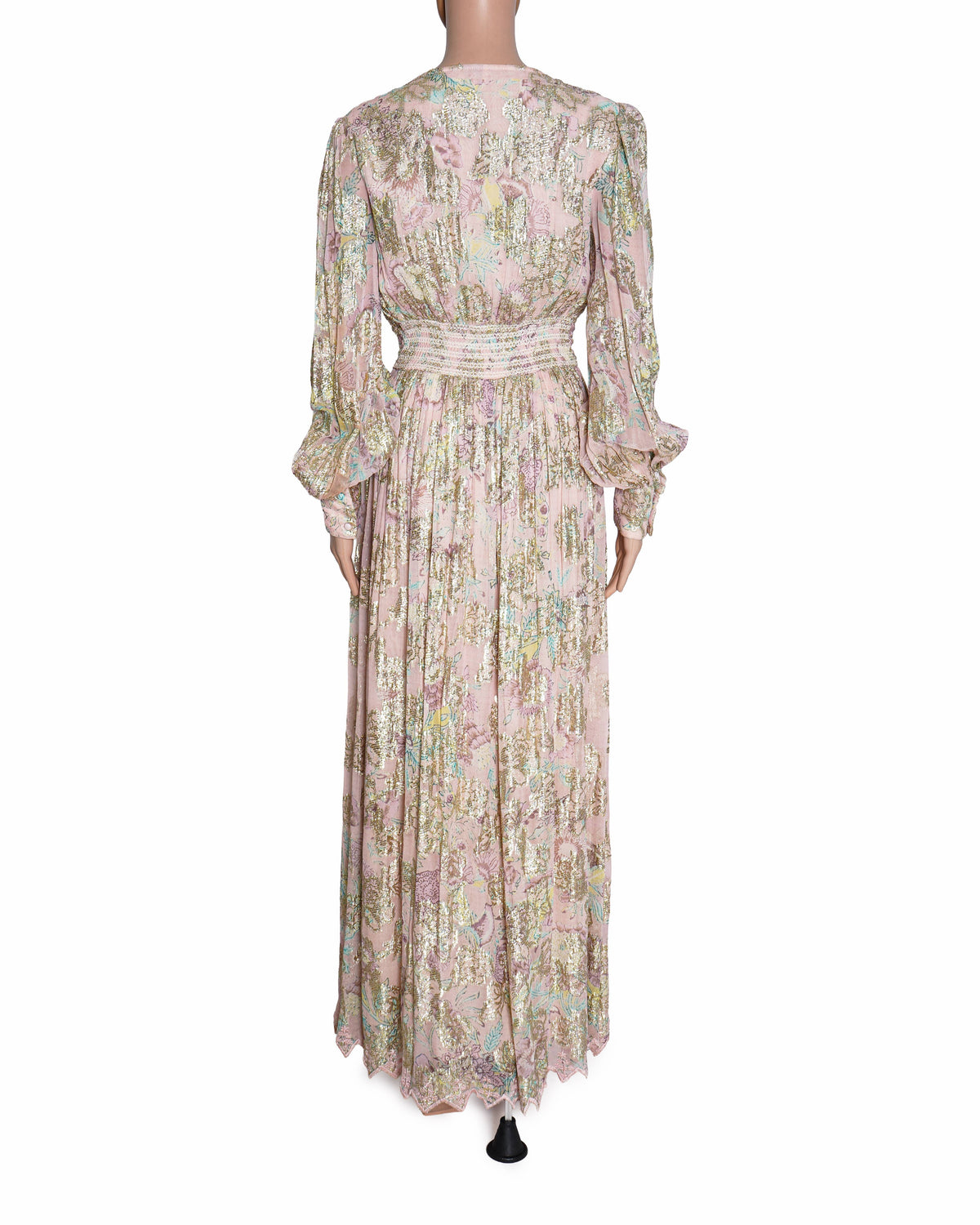 Hemant & Nandita  Nora Maxi Dress in Georgette & Lurex