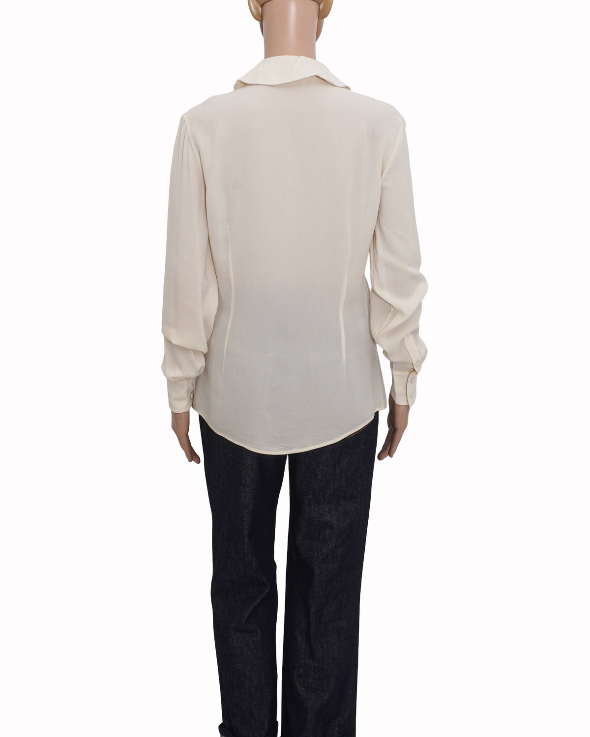 Alexander McQueen Cream Placket Button-Down Shirt