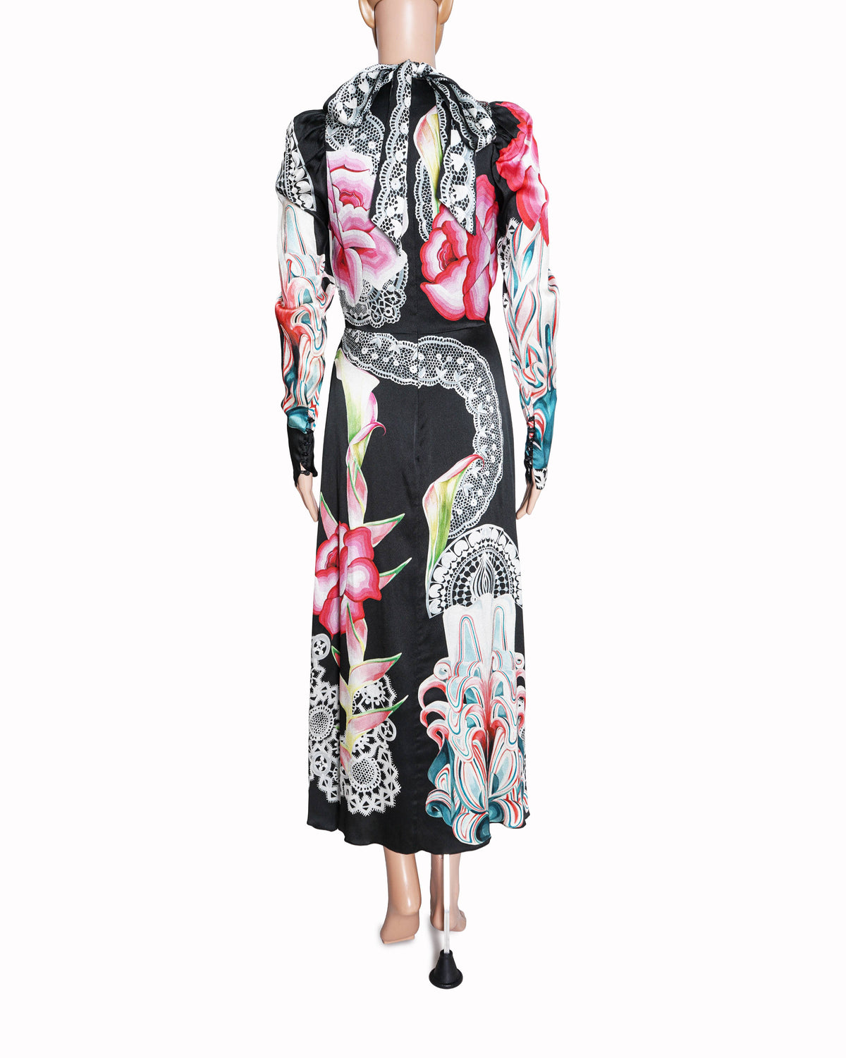 Temperley Women's  Cici Floral Lace Printed Dress