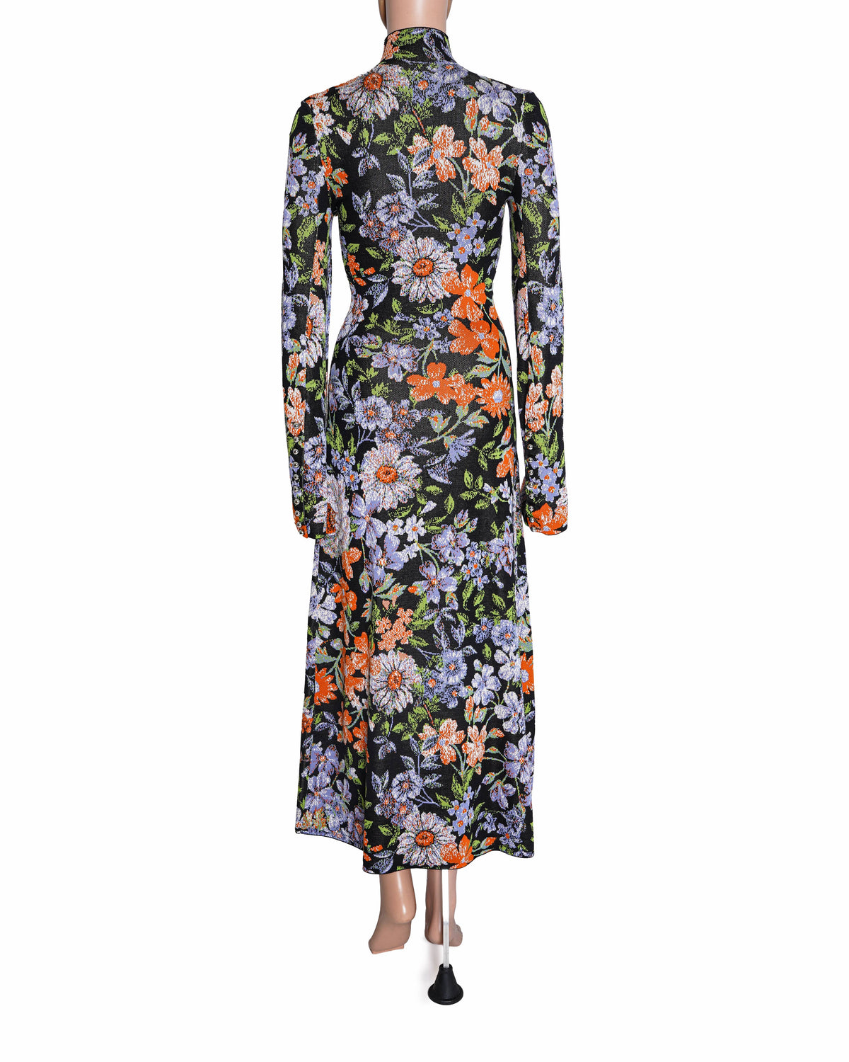 Paco Rabanne & H&M Jacquard Knit Cut Out Floral Dress