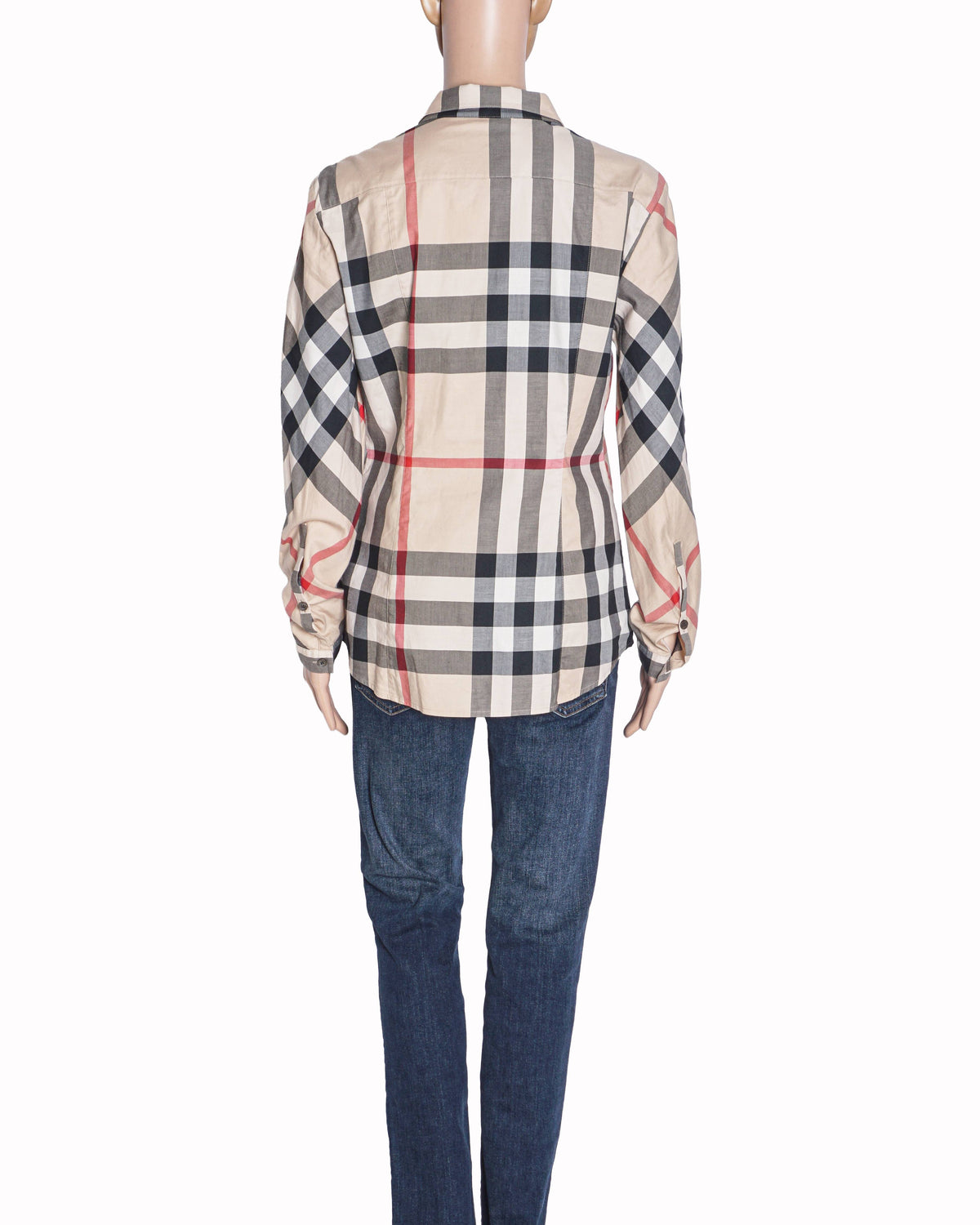 Burberry Nova Check Women's Stretch Cotton Shirt