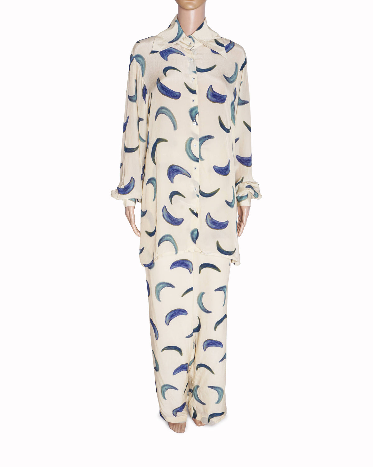 Masaba Ivory Midnight Mooncrest  Co-ord Set