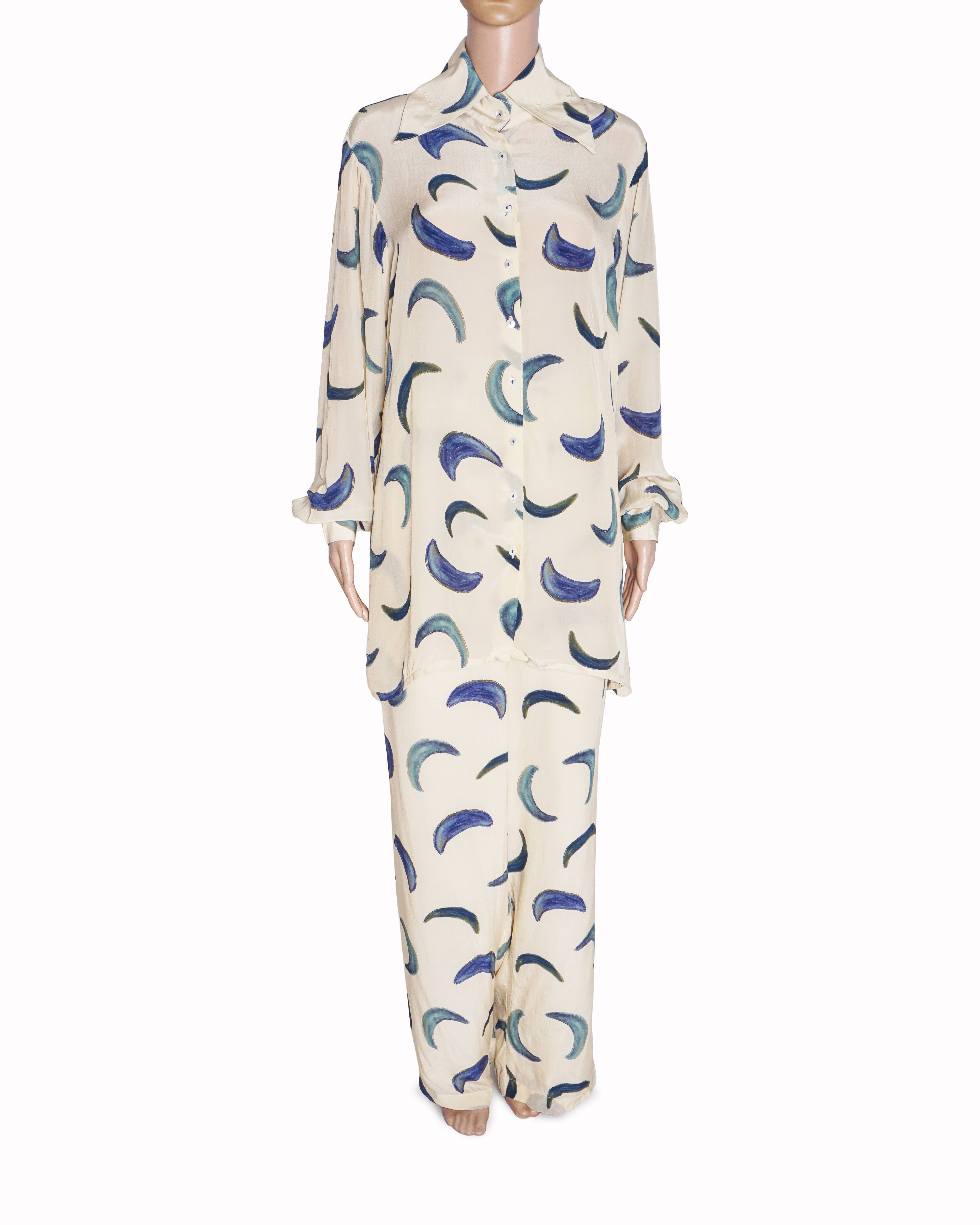 Masaba Ivory Midnight Mooncrest  Co-ord Set