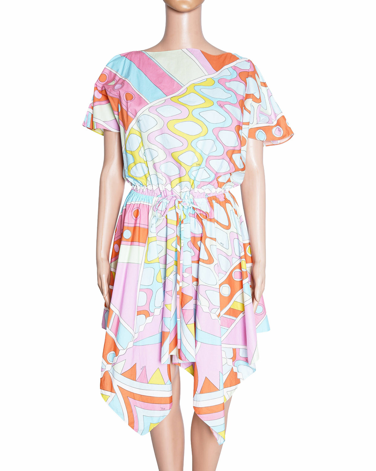 Pucci Vivara-print Cotton Minidress