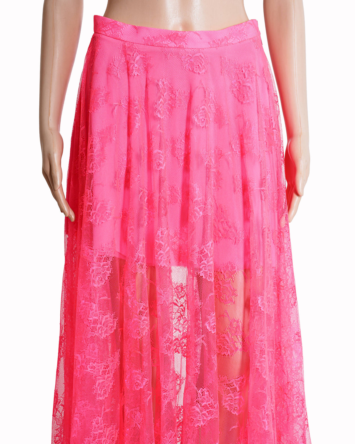 Christopher Kane Mid Length Mesh Skirt