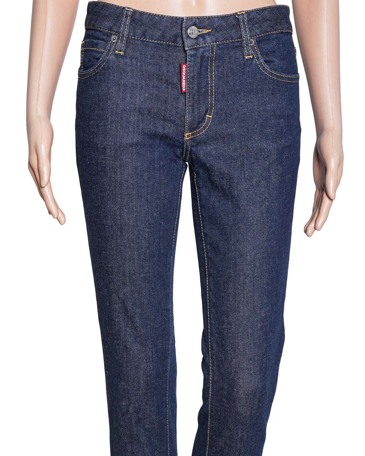 Dsquared2 Dark Blue Wash Skinny Jeans