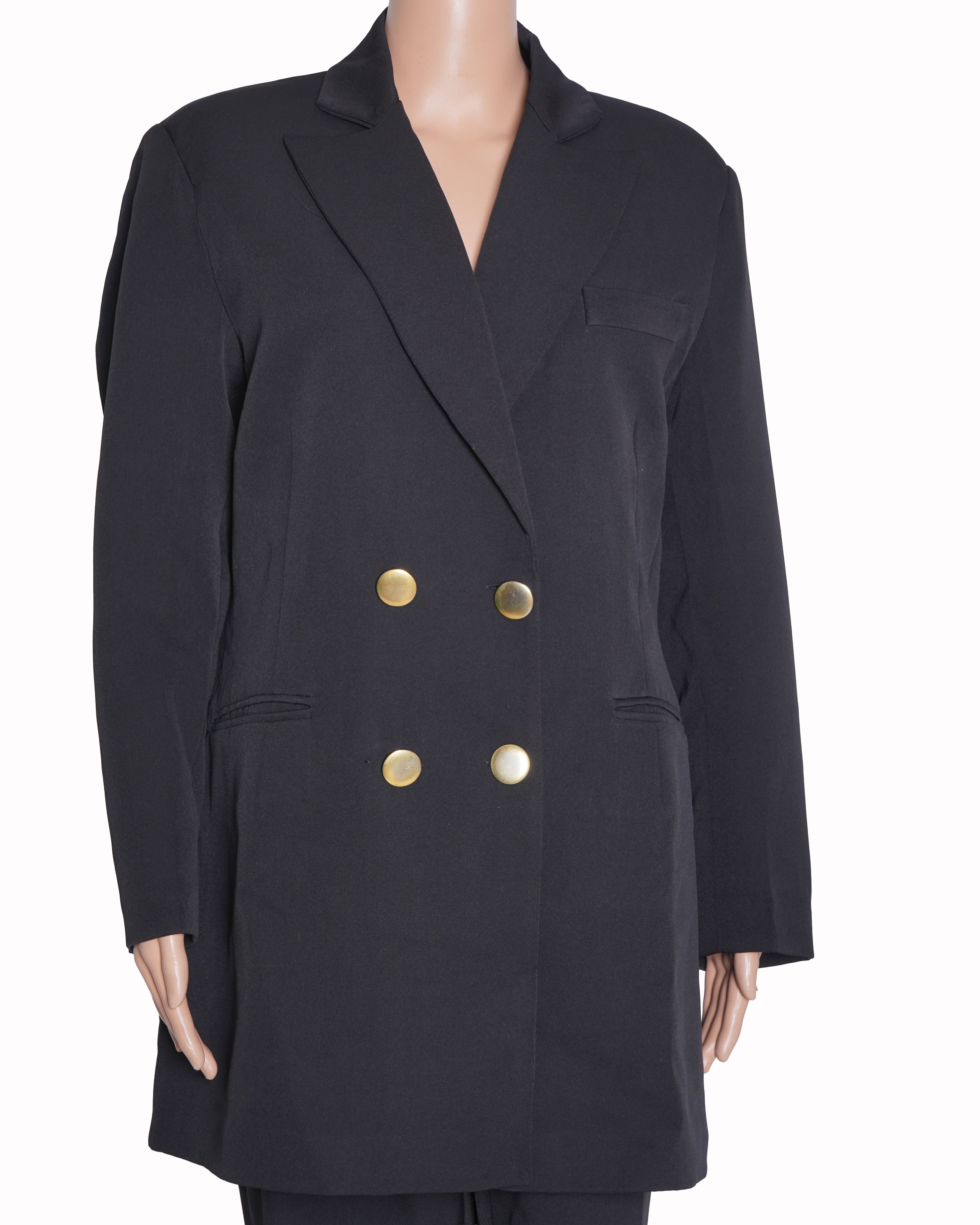 Puneet Kapoor Label Women's Suit Set In Black