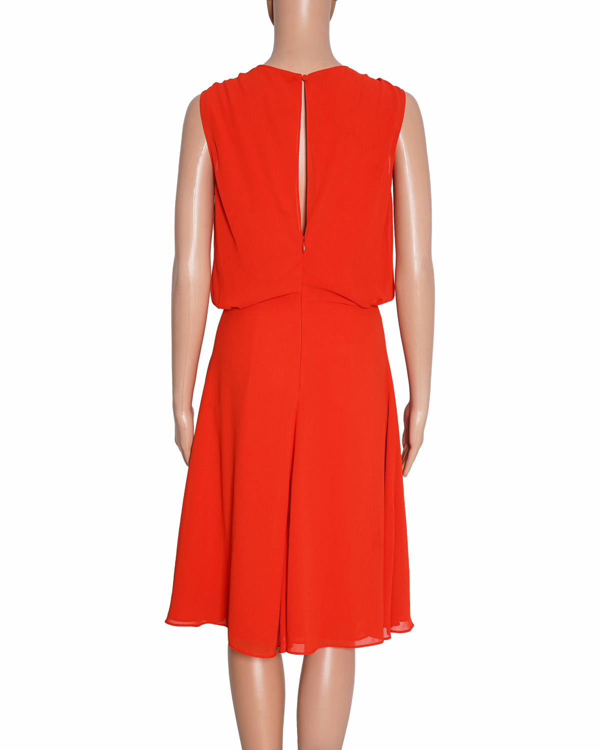 Reiss Sleeveless Dress In Red