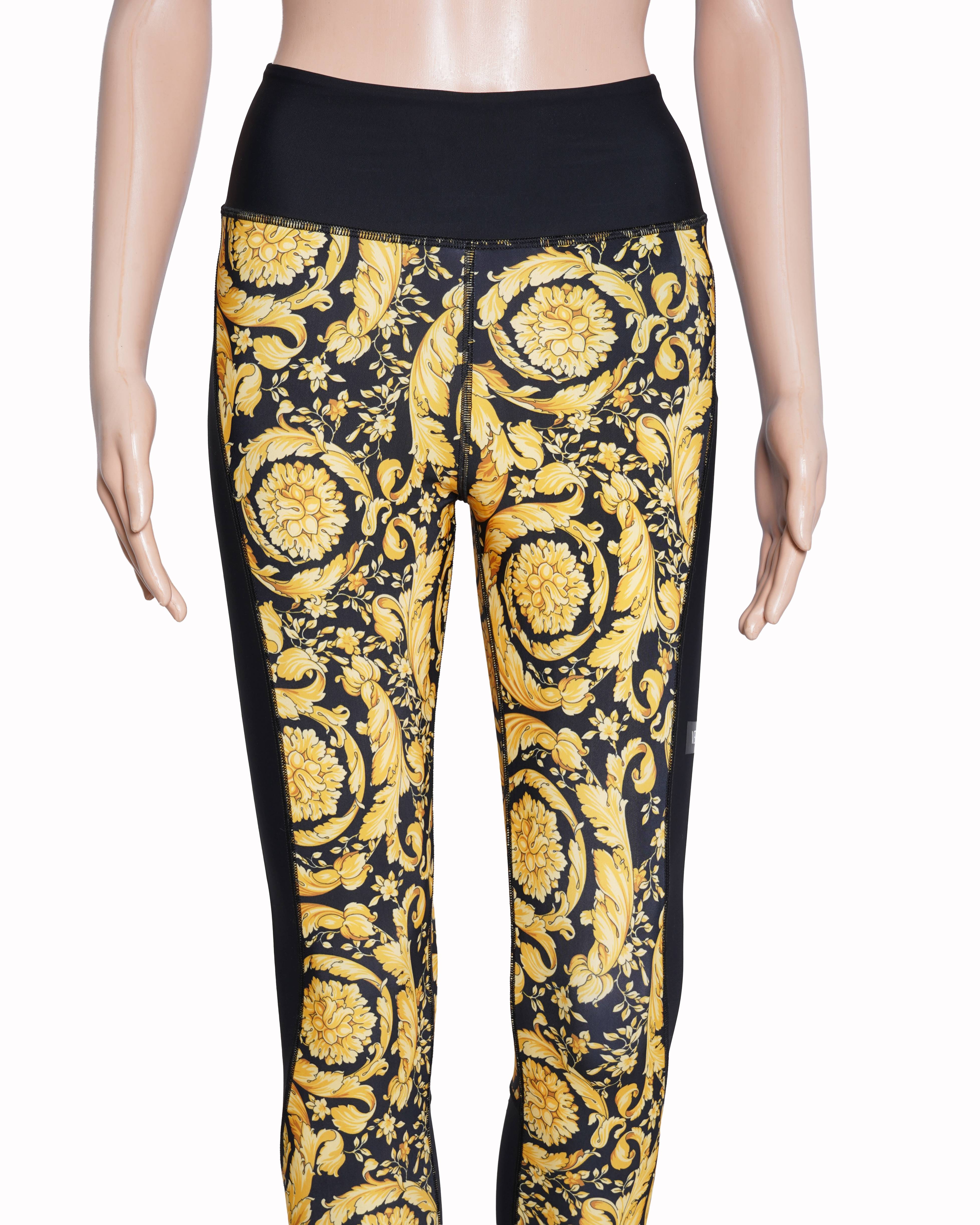 New Versace Printed Leggings