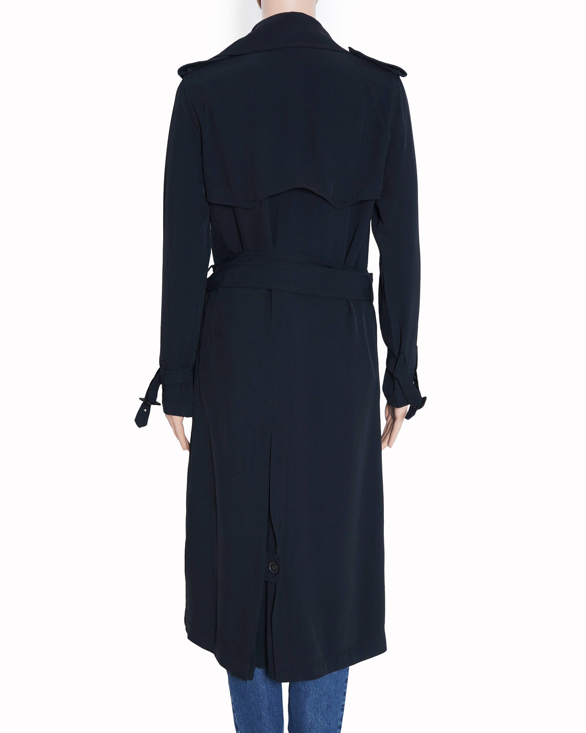 Polo Ralph Lauren black trench coat