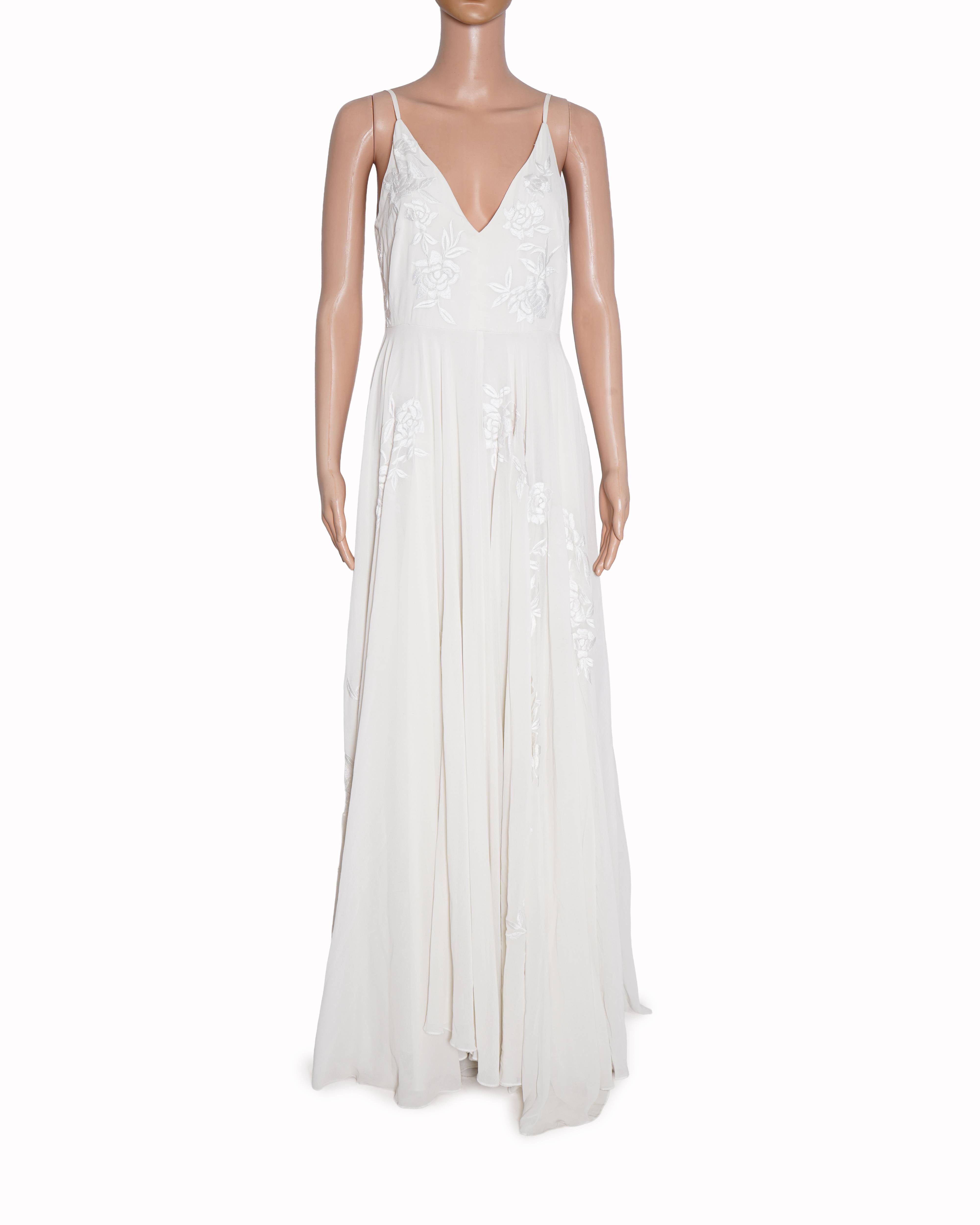 BHLDN Bonaire Gown In Ivory