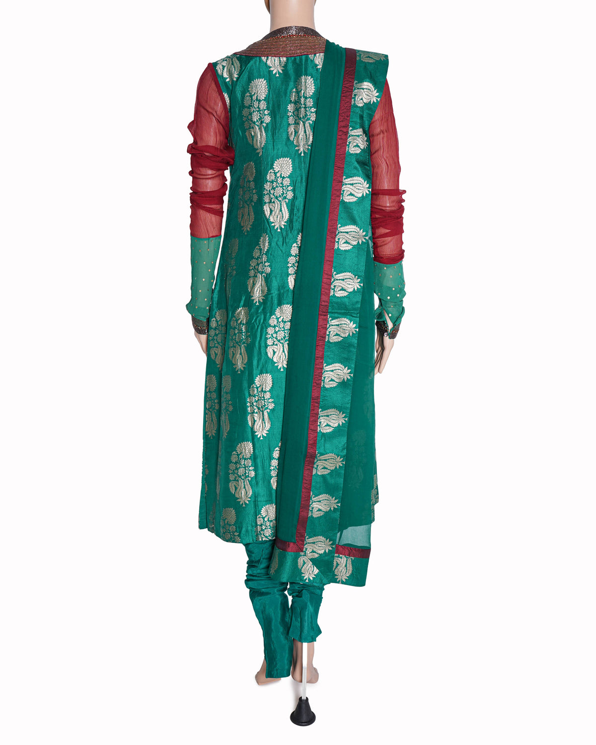 Pankaj & Nidhi Embroidered Angrakha Suit Set