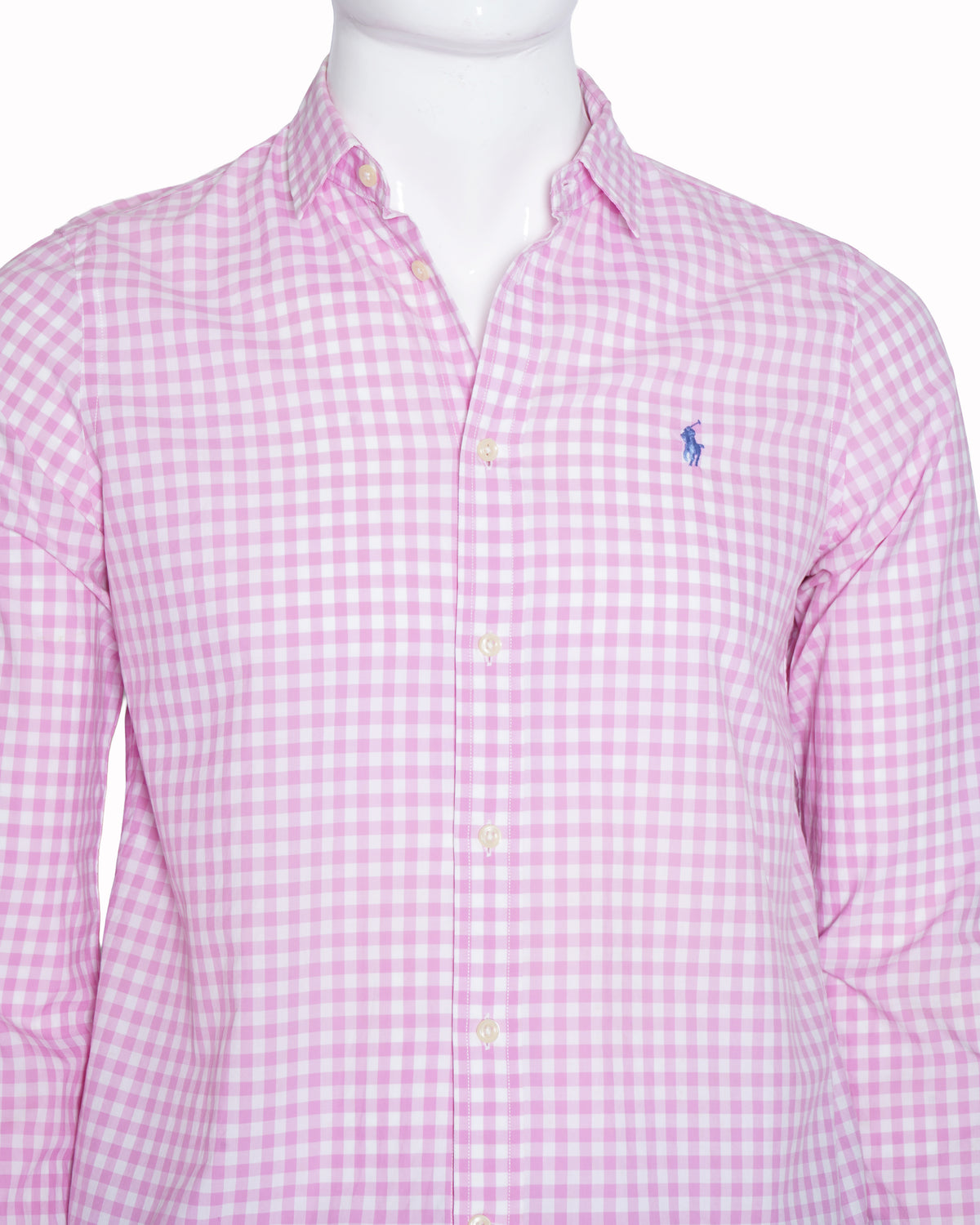 Ralph Lauren checkered pink shirt