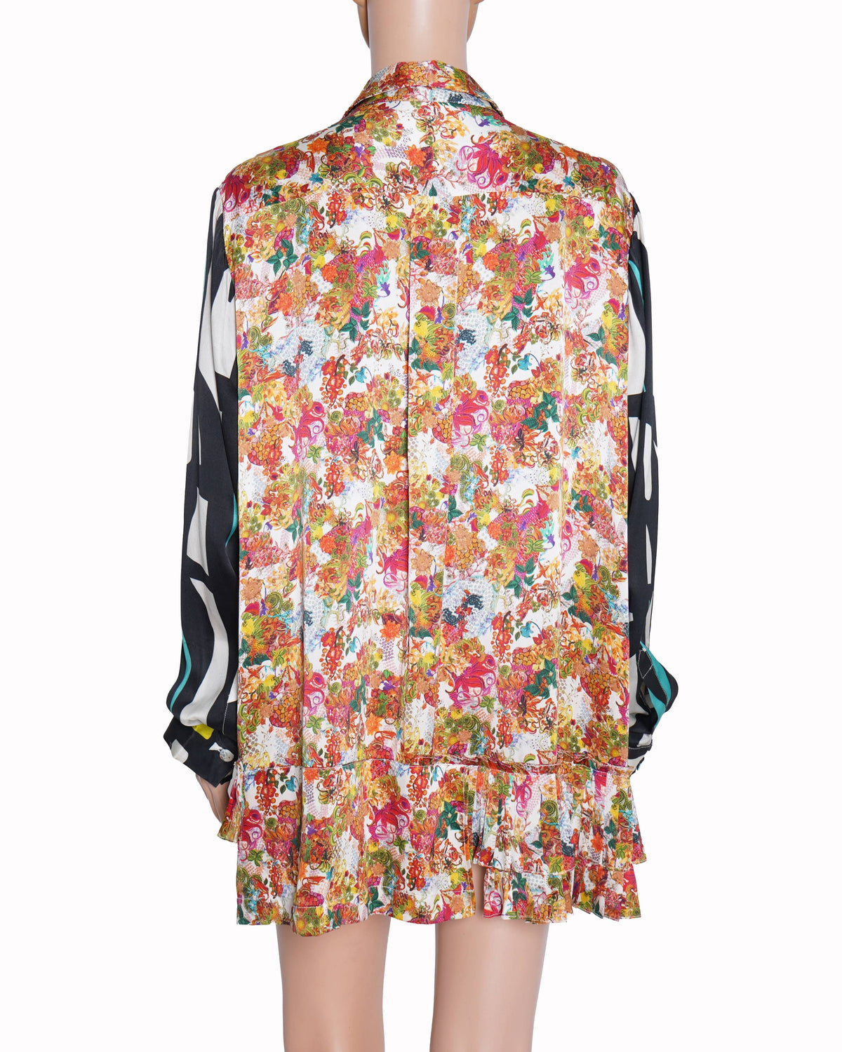 AK-OK by Anamika Khanna 
Pleated Short Shirt Dress