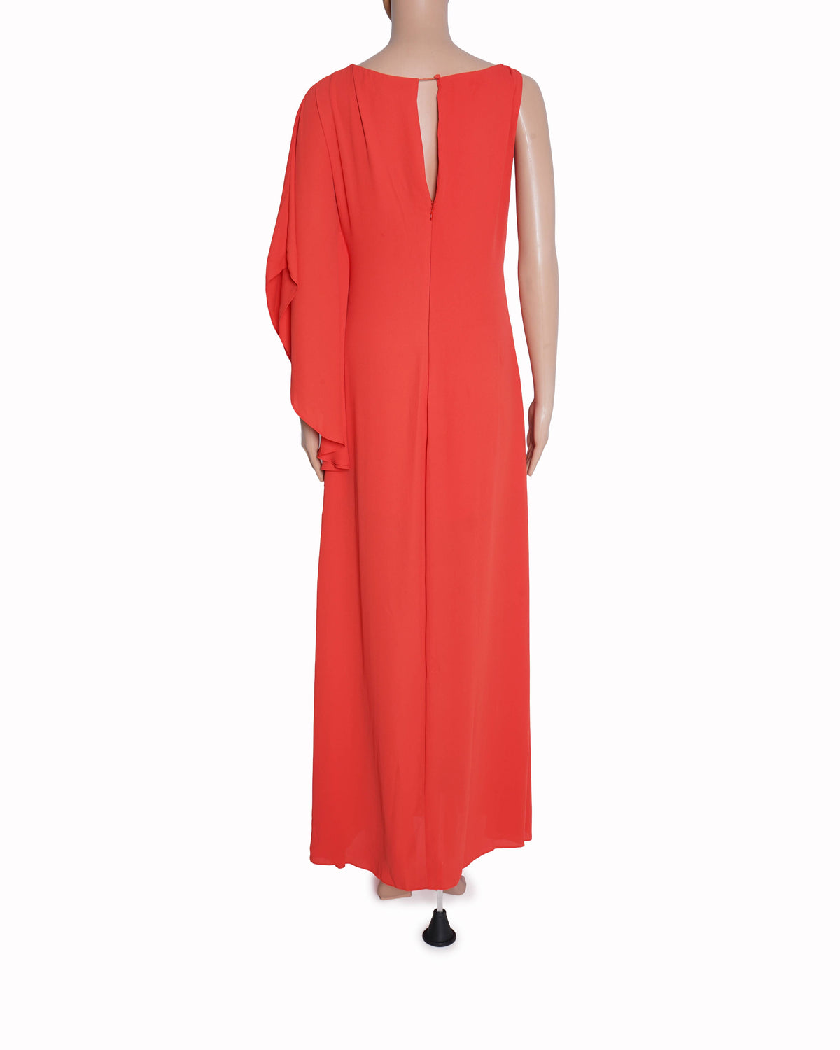 BCBG Max Azria coral assymetric dress