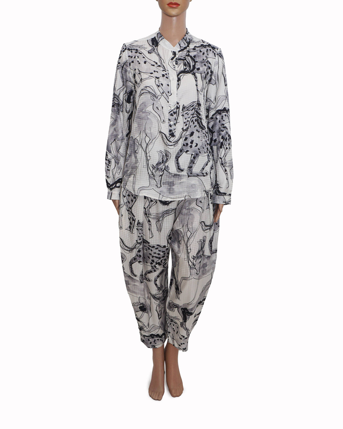 Stella McCartney Rosalinda Printed Silk Co-ord Set