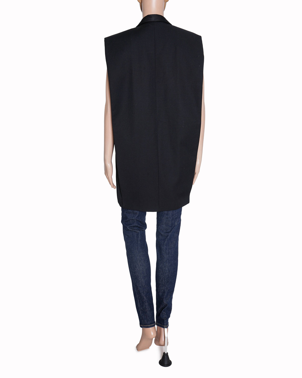 Balmain x H&M Sleeveless Peak Lapel Blazer