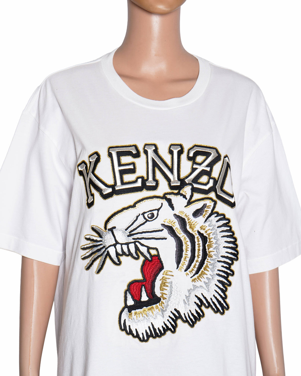 Kenzo Tiger Graphic T-shirt In White