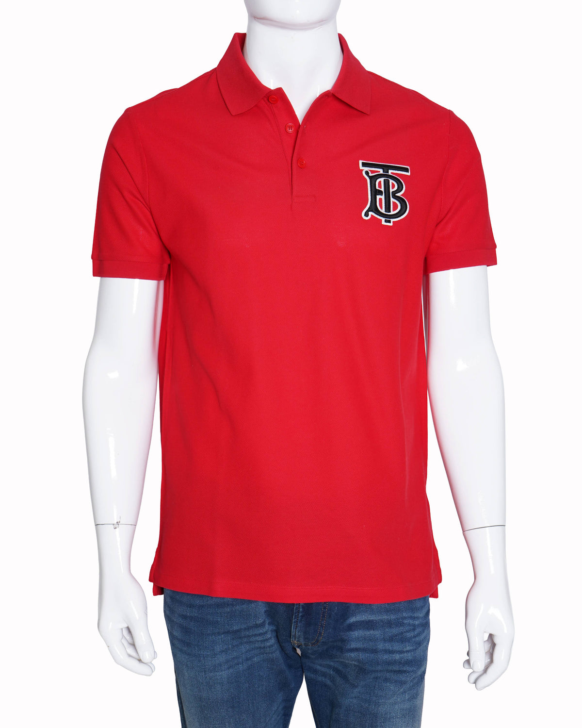 Burberry Polo T-shirt Men in Red
