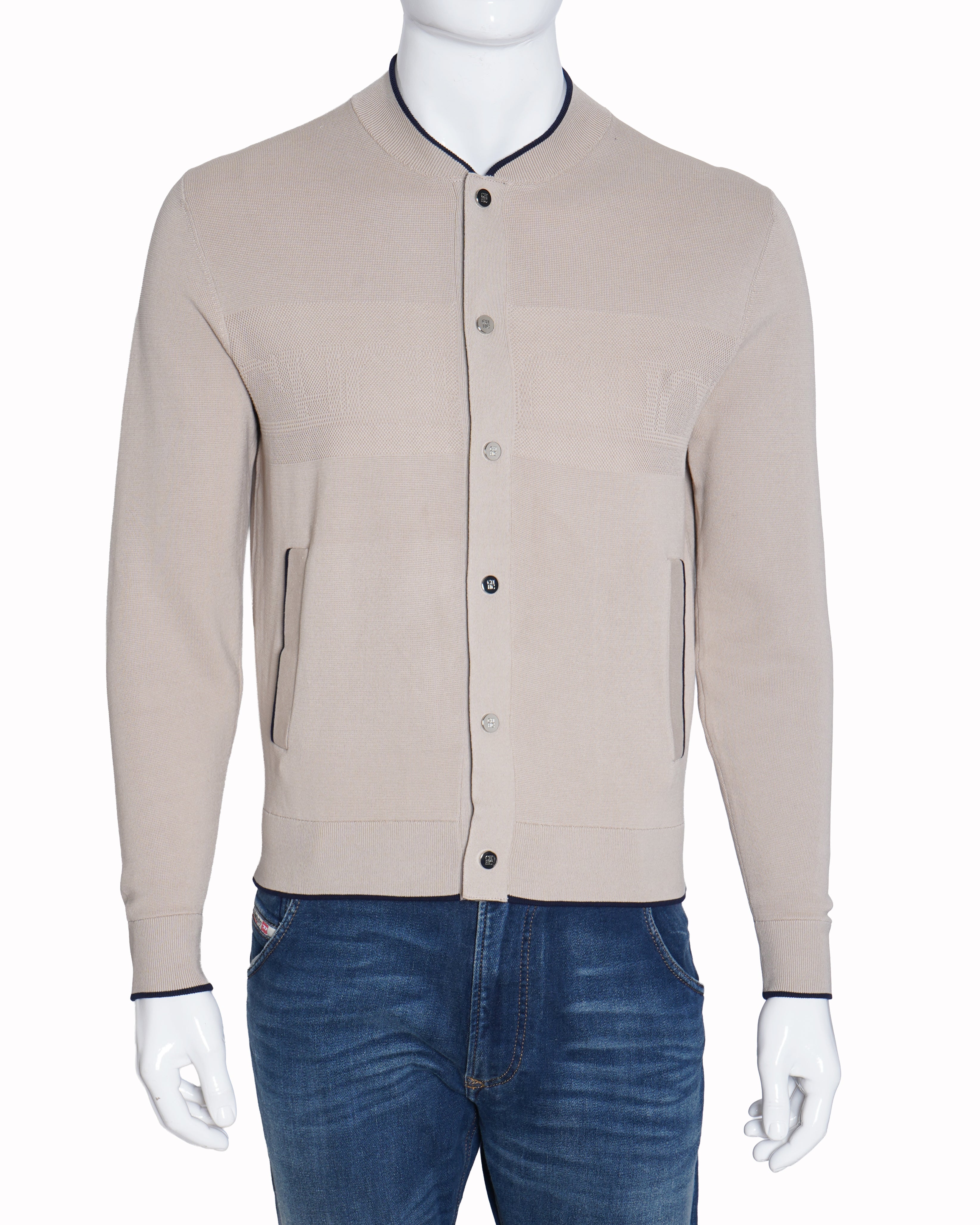 Carolina Herrera White Button Down Jacket for men