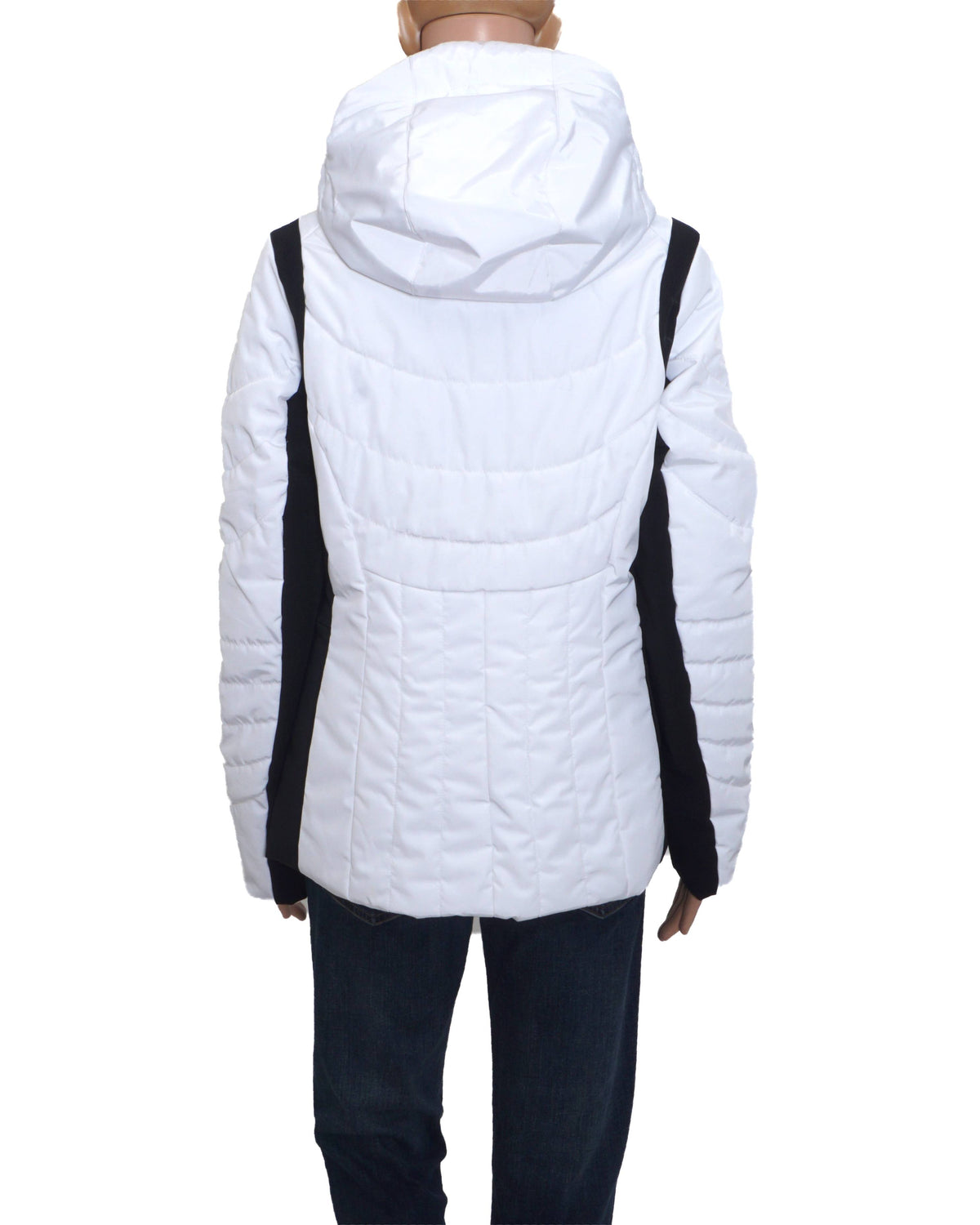 Poivre Blanc White Padded Winter Ski Jacket