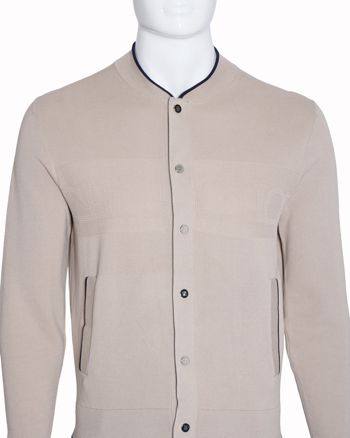 Carolina Herrera White Button Down Jacket for men