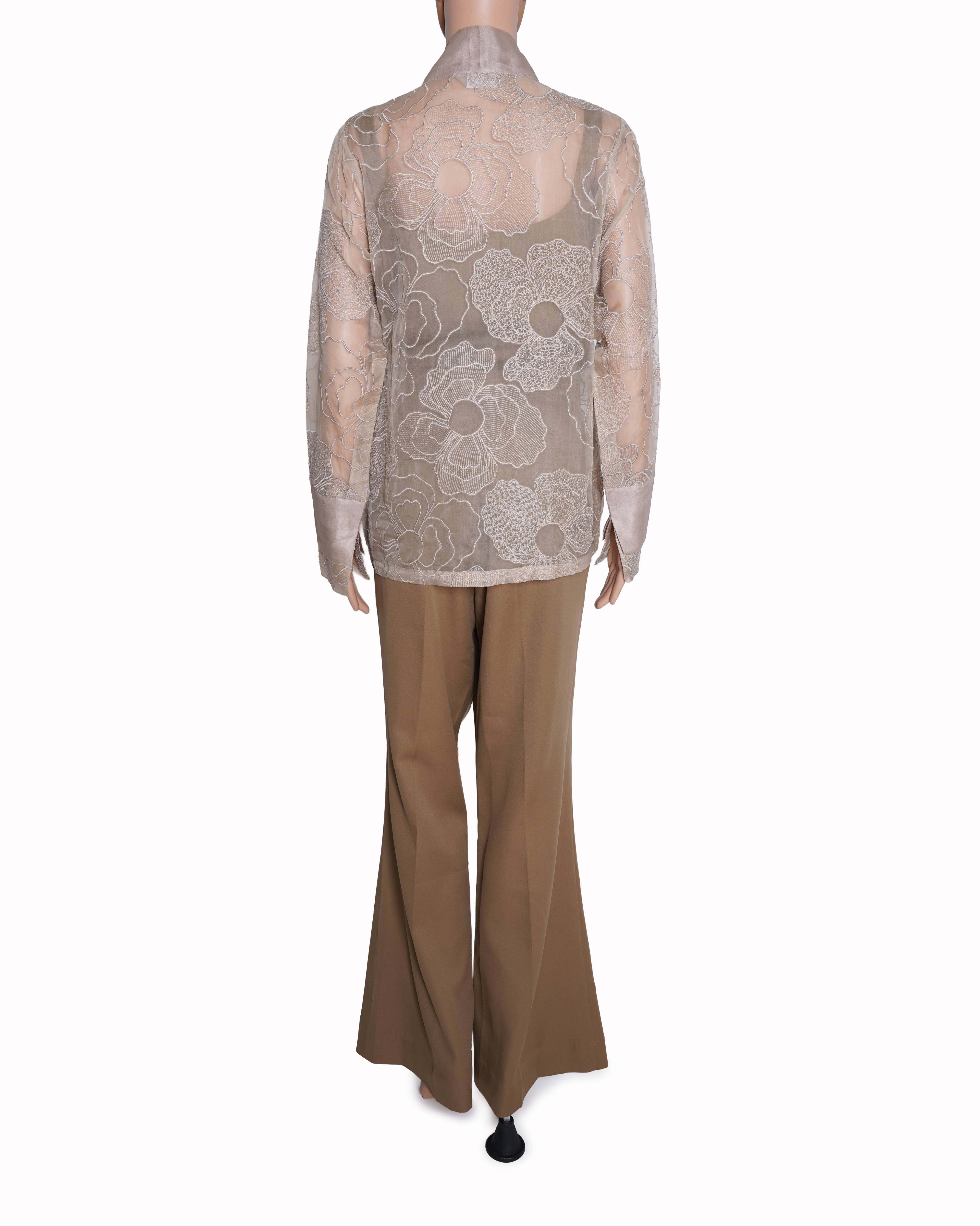ritika arya jain co-ord set in beige set of 3