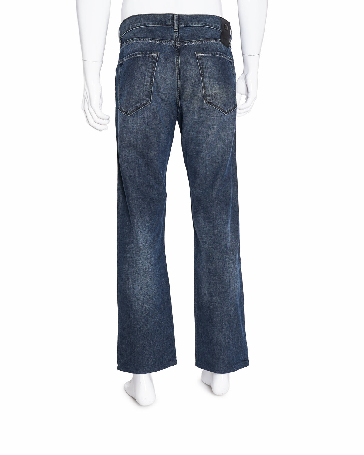 Hugo Boss Men's Dark Blue Regular-Fit Denim Jeans