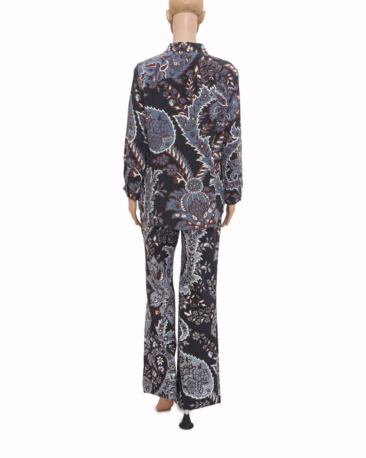 Etro Paisley Printed Silk Co-Ord Set
